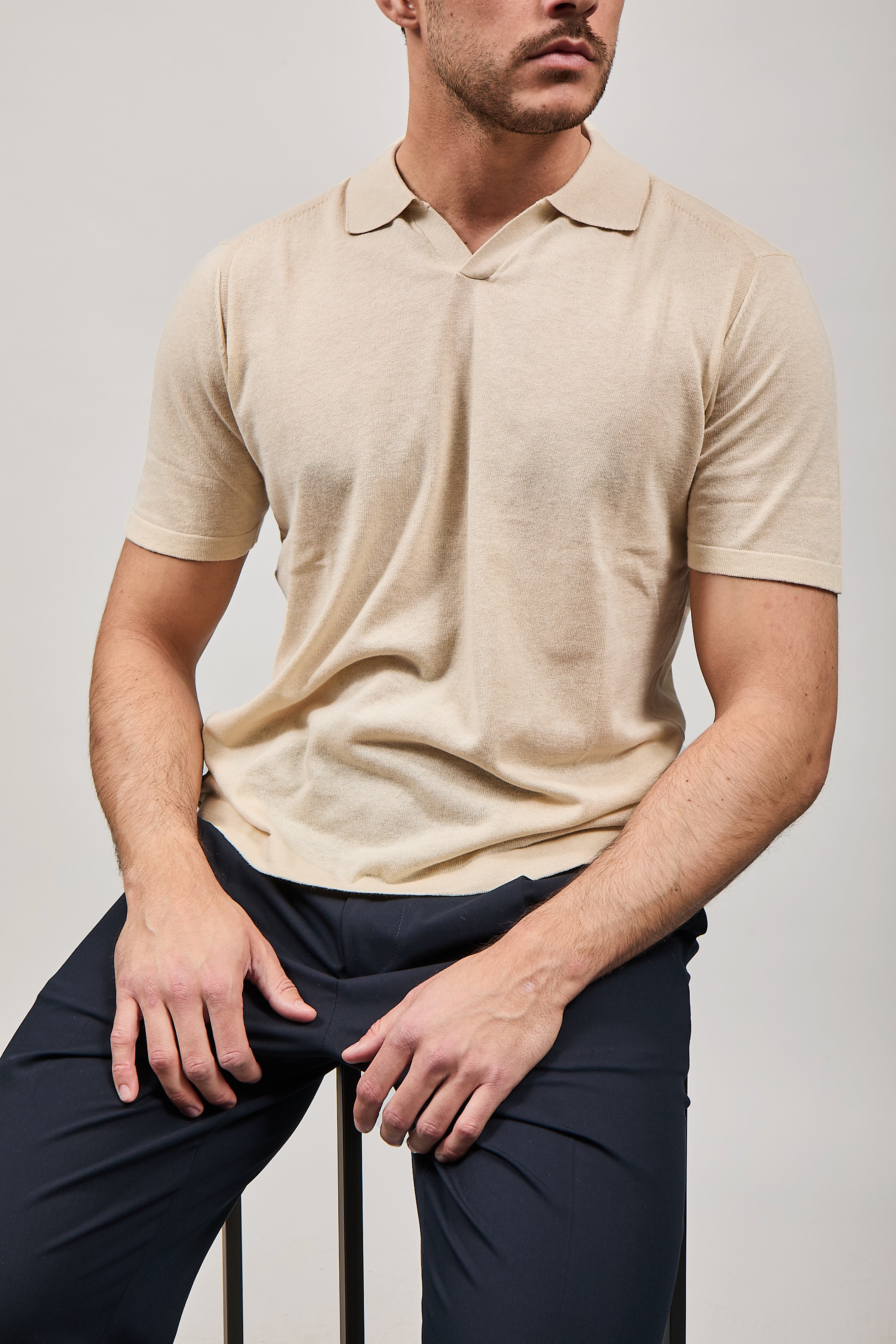 Polo Berna Derby Beige