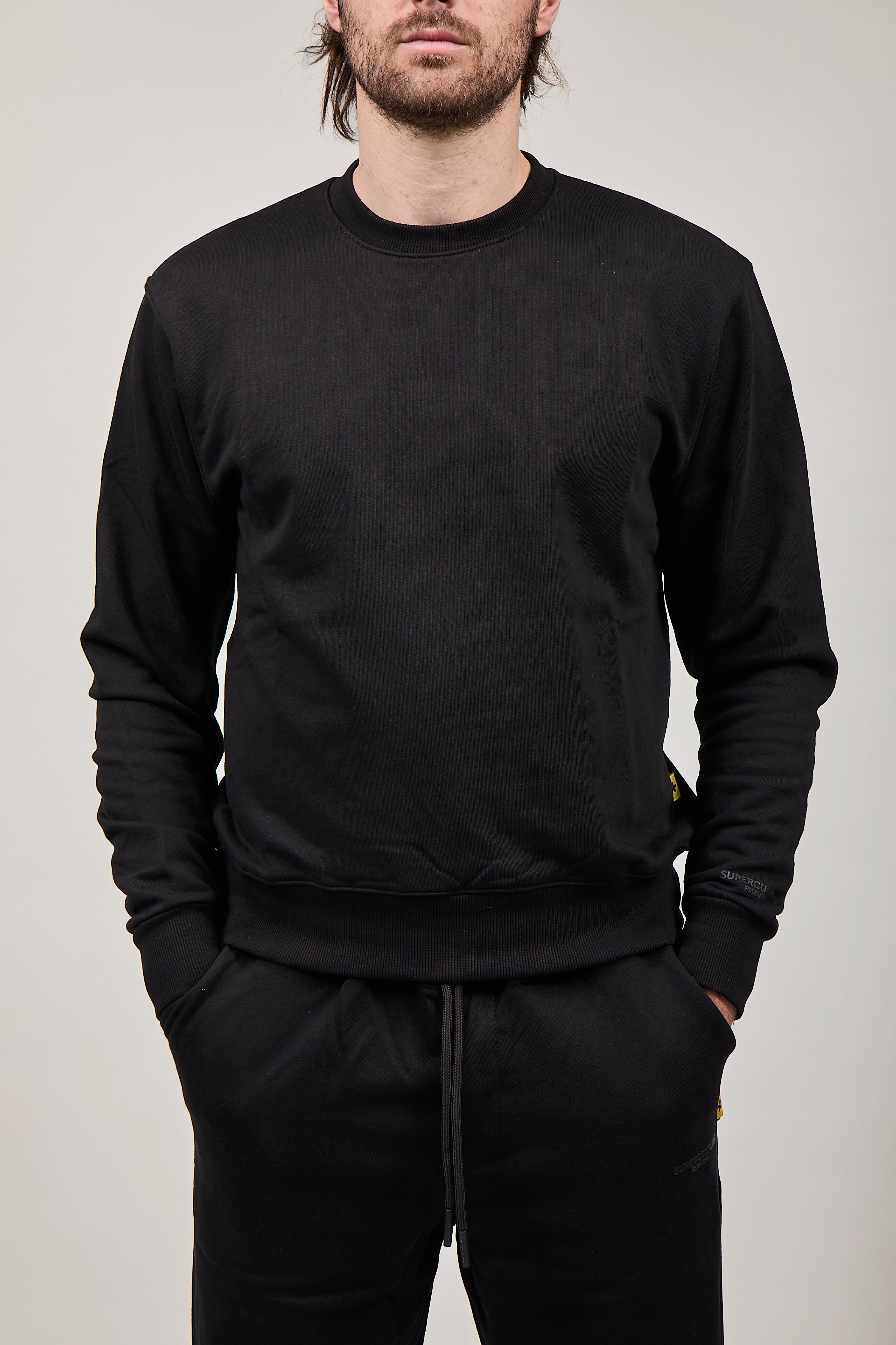 Felpa Superculture Teddy Nera