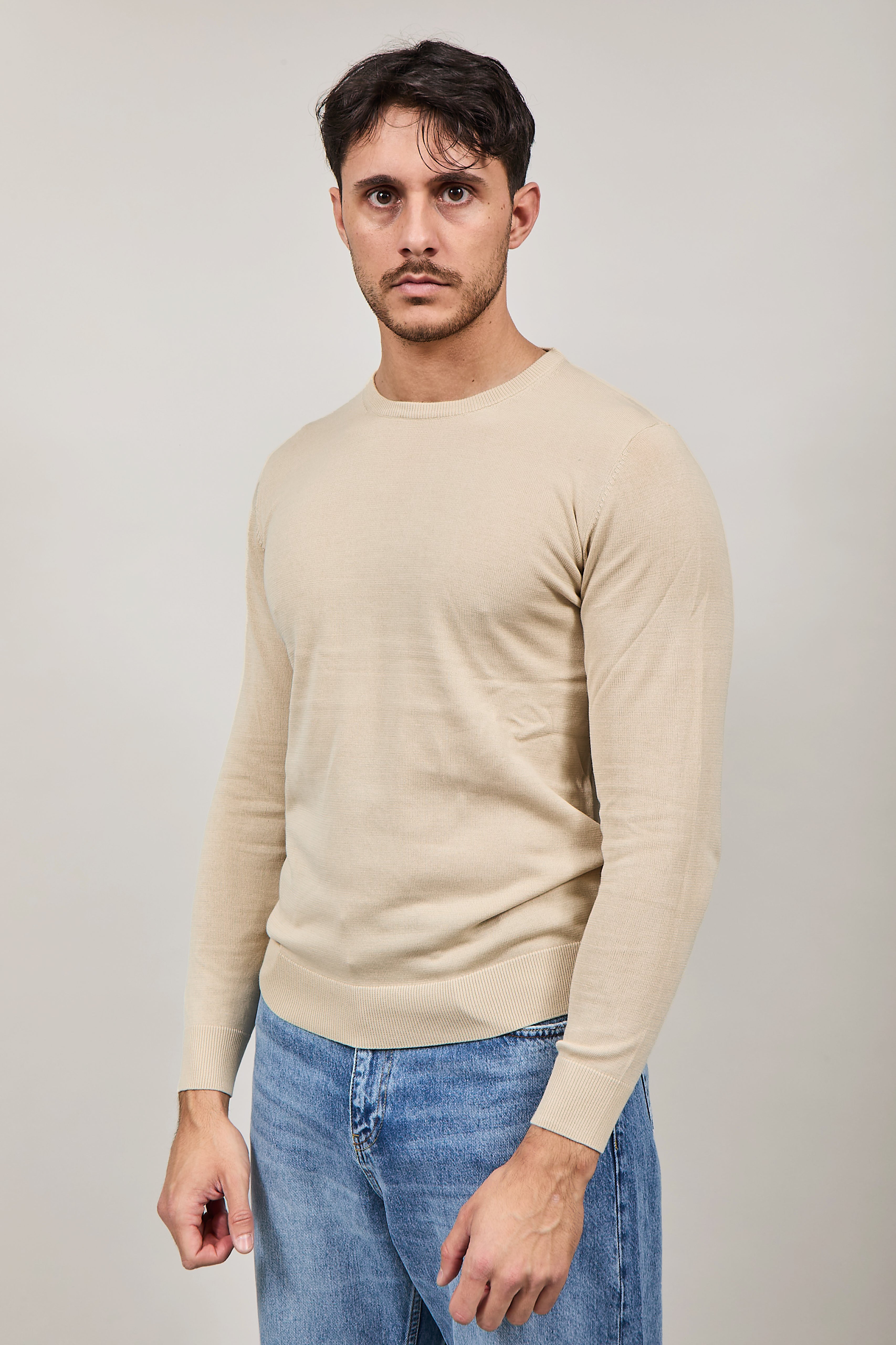 Maglioncino Over-d M01 Beige