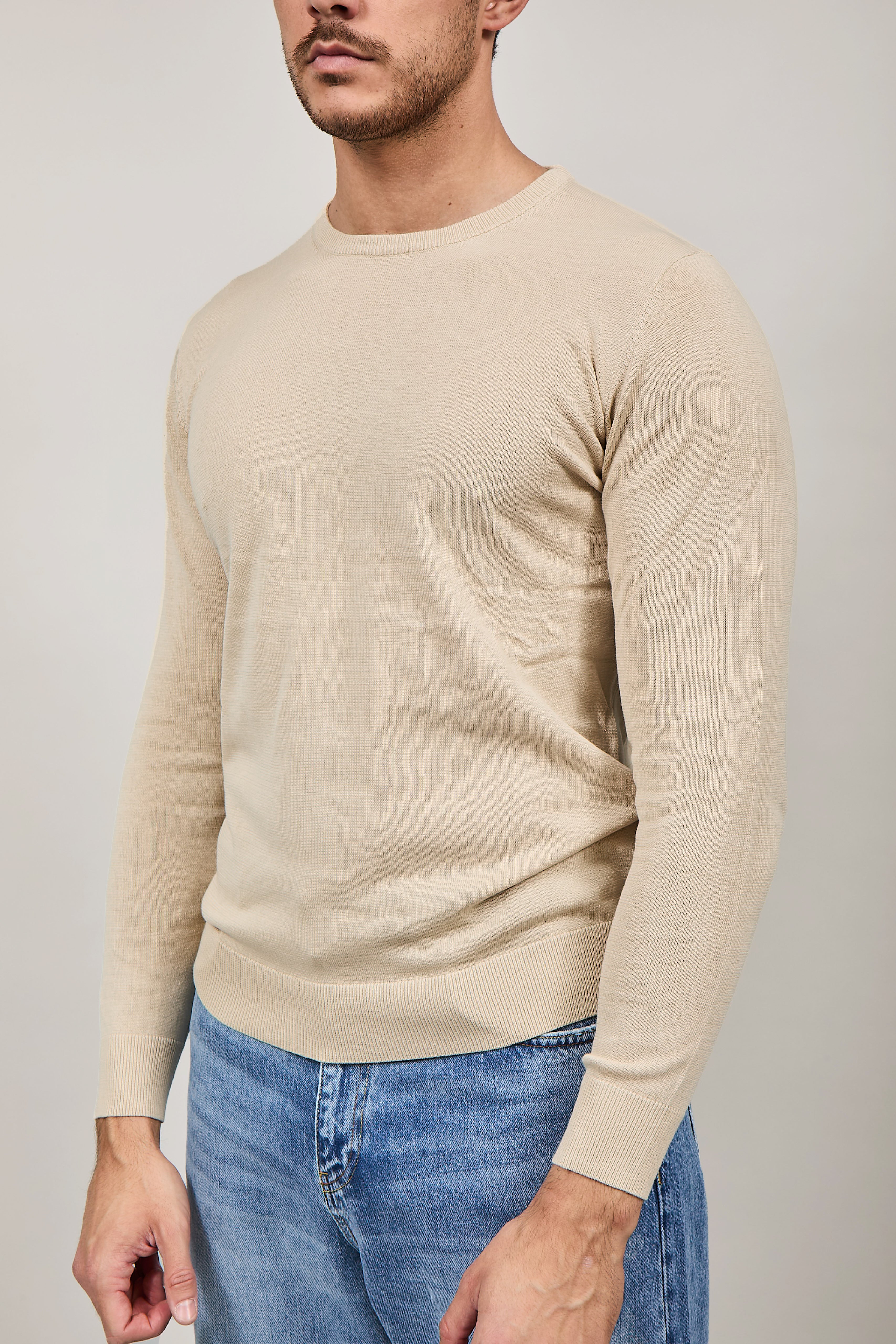 Maglioncino Over-d M01 Beige