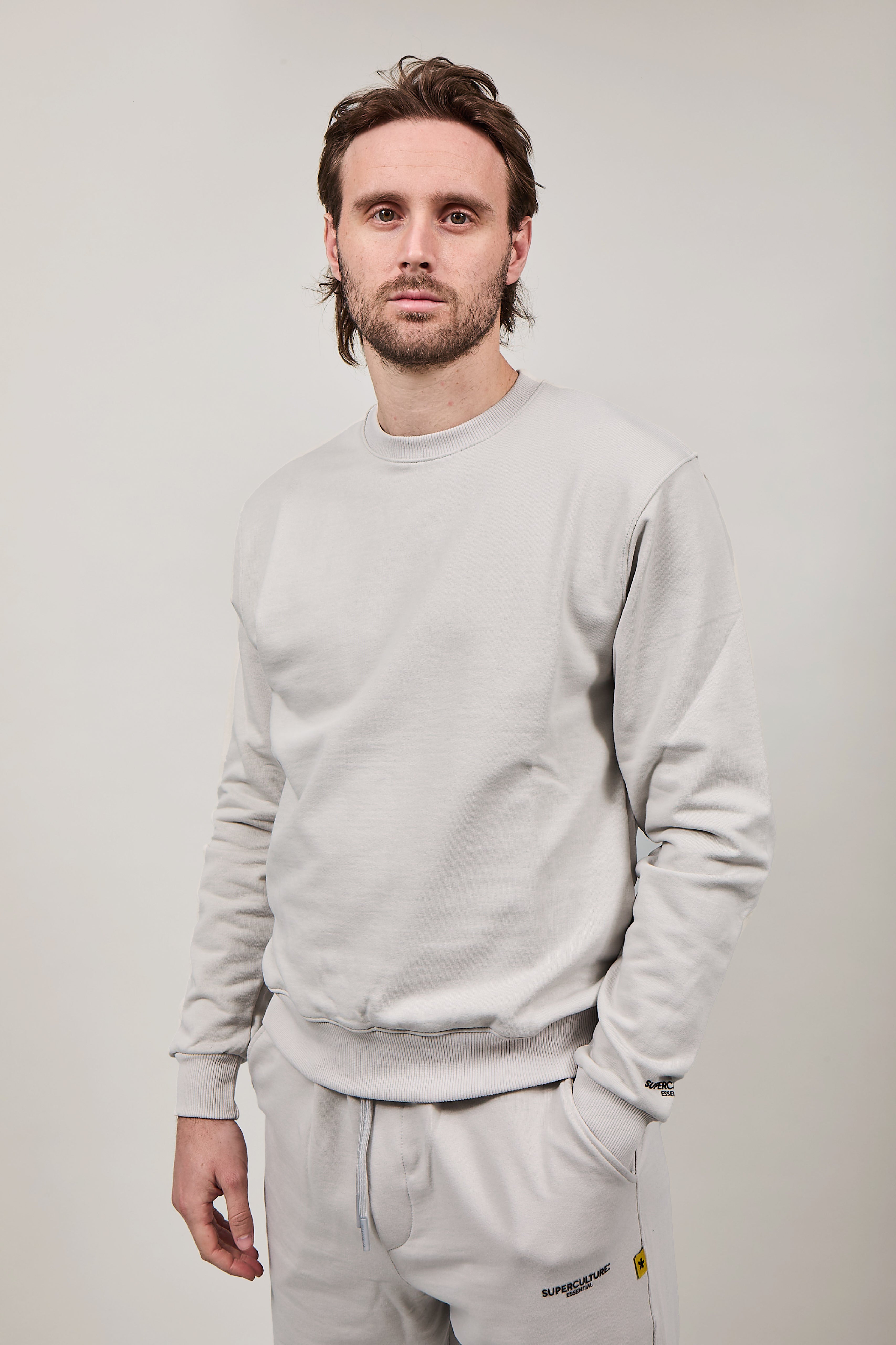 Felpa Superculture Teddy Ghiaccio