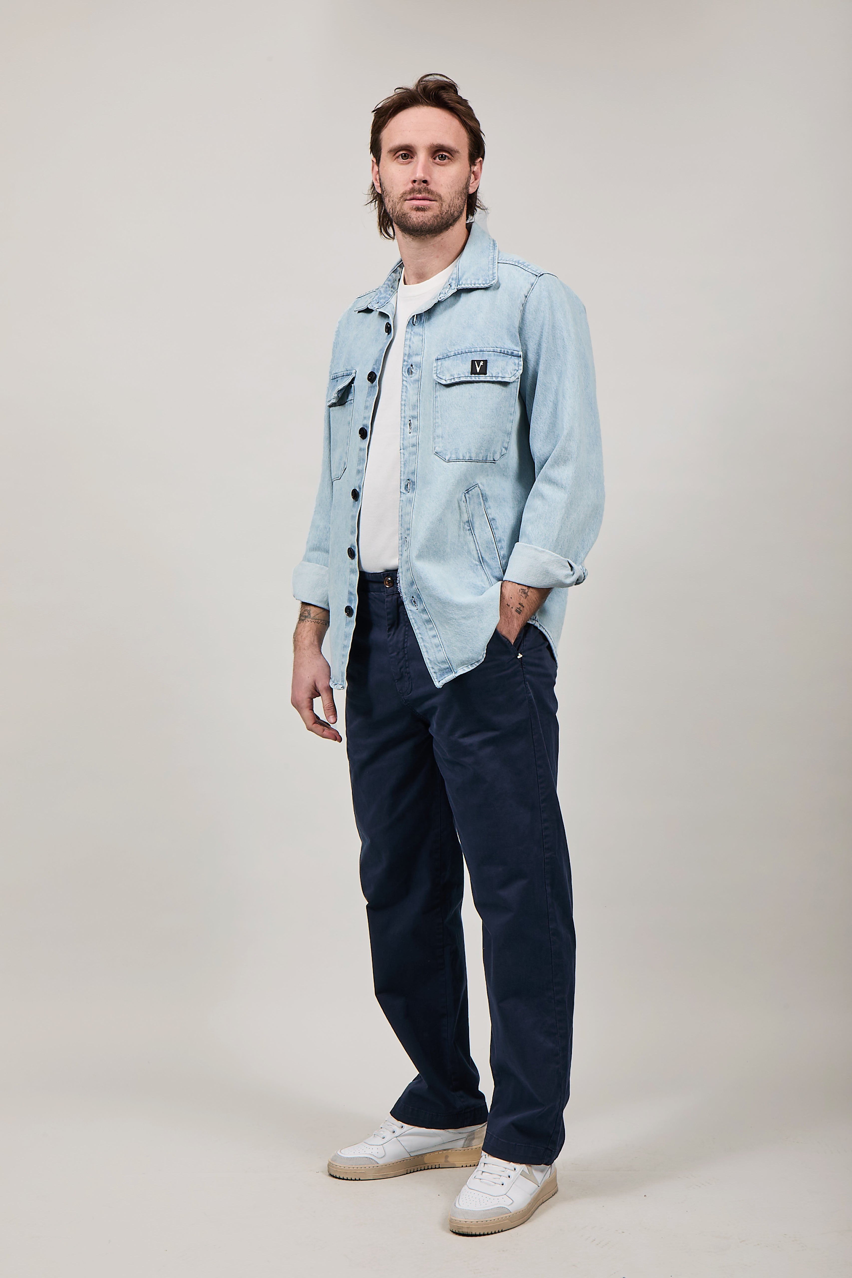 Sahariana V2 Jeans Marmo