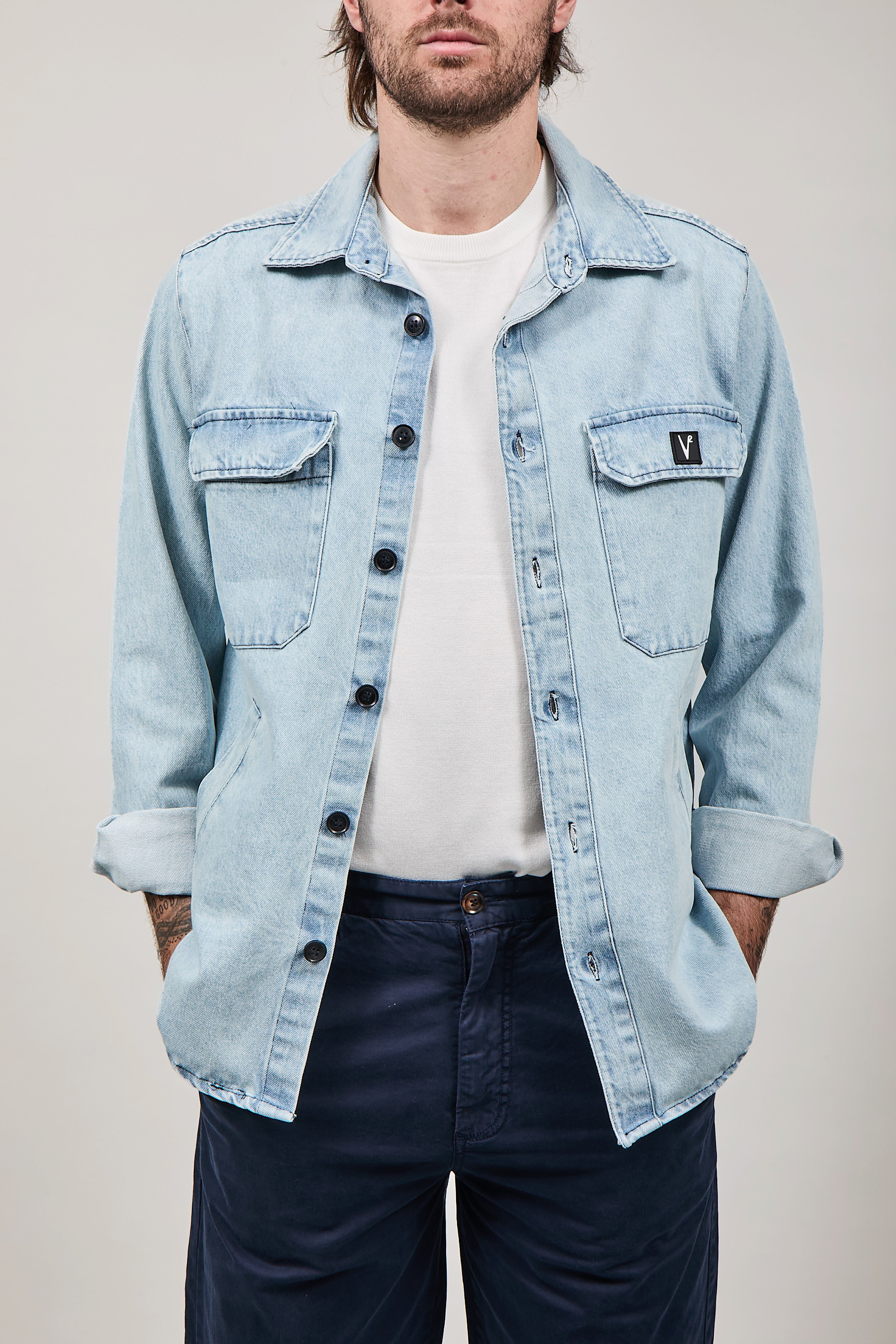 Sahariana V2 Jeans Marmo