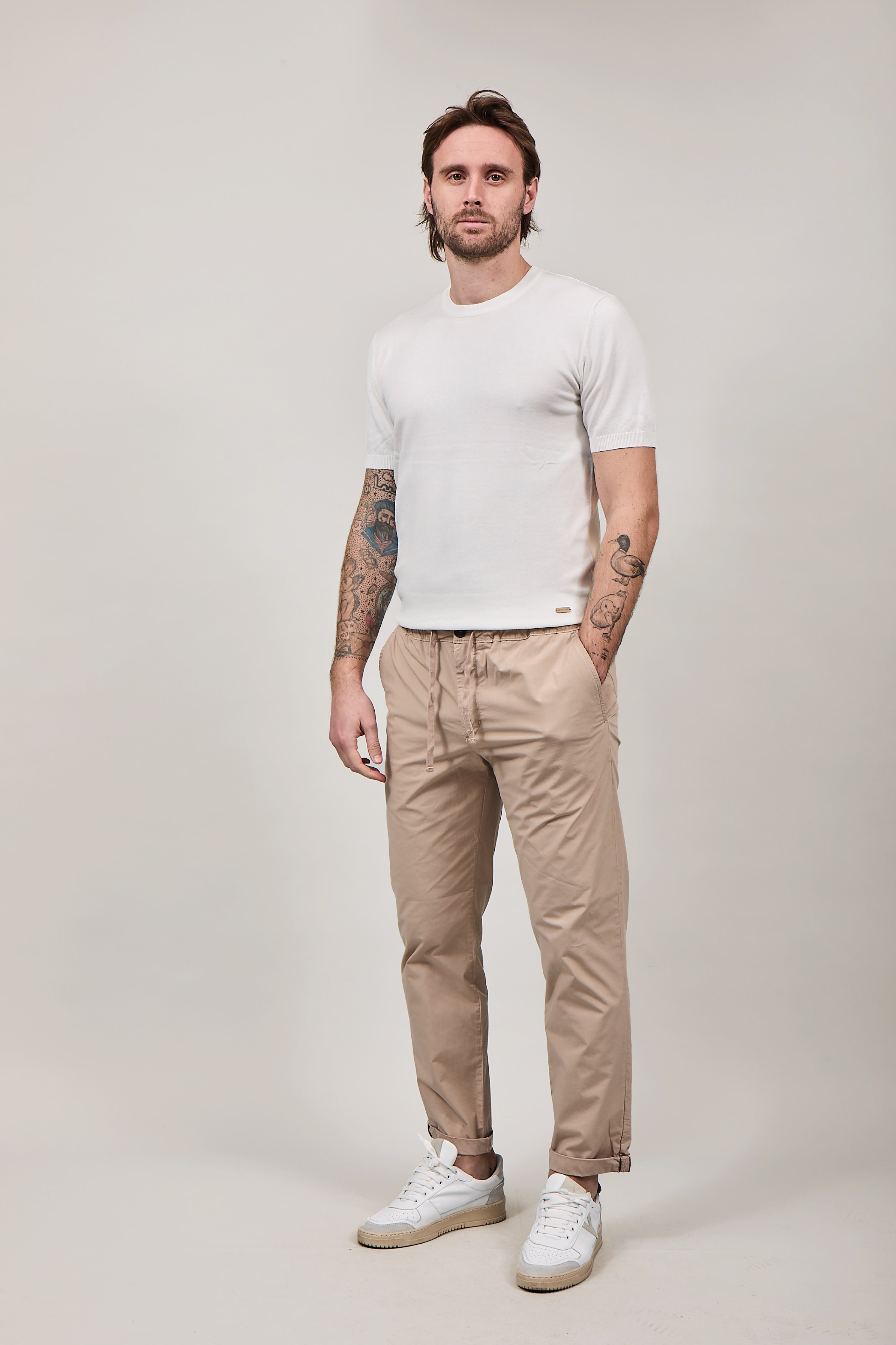 Pantalone Clark Lewis T027 Cachi