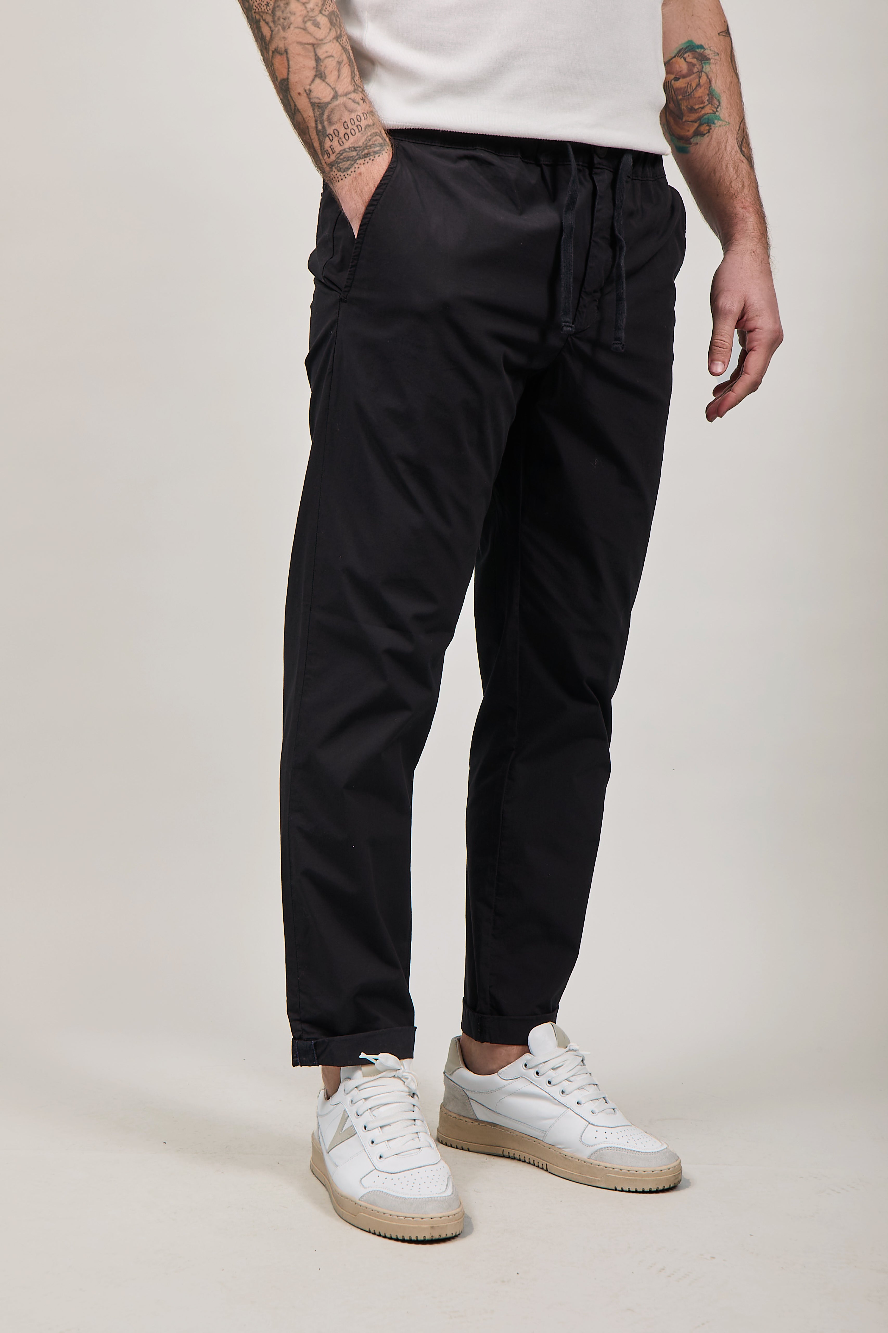Pantalone Clark Lewis T027 Nero