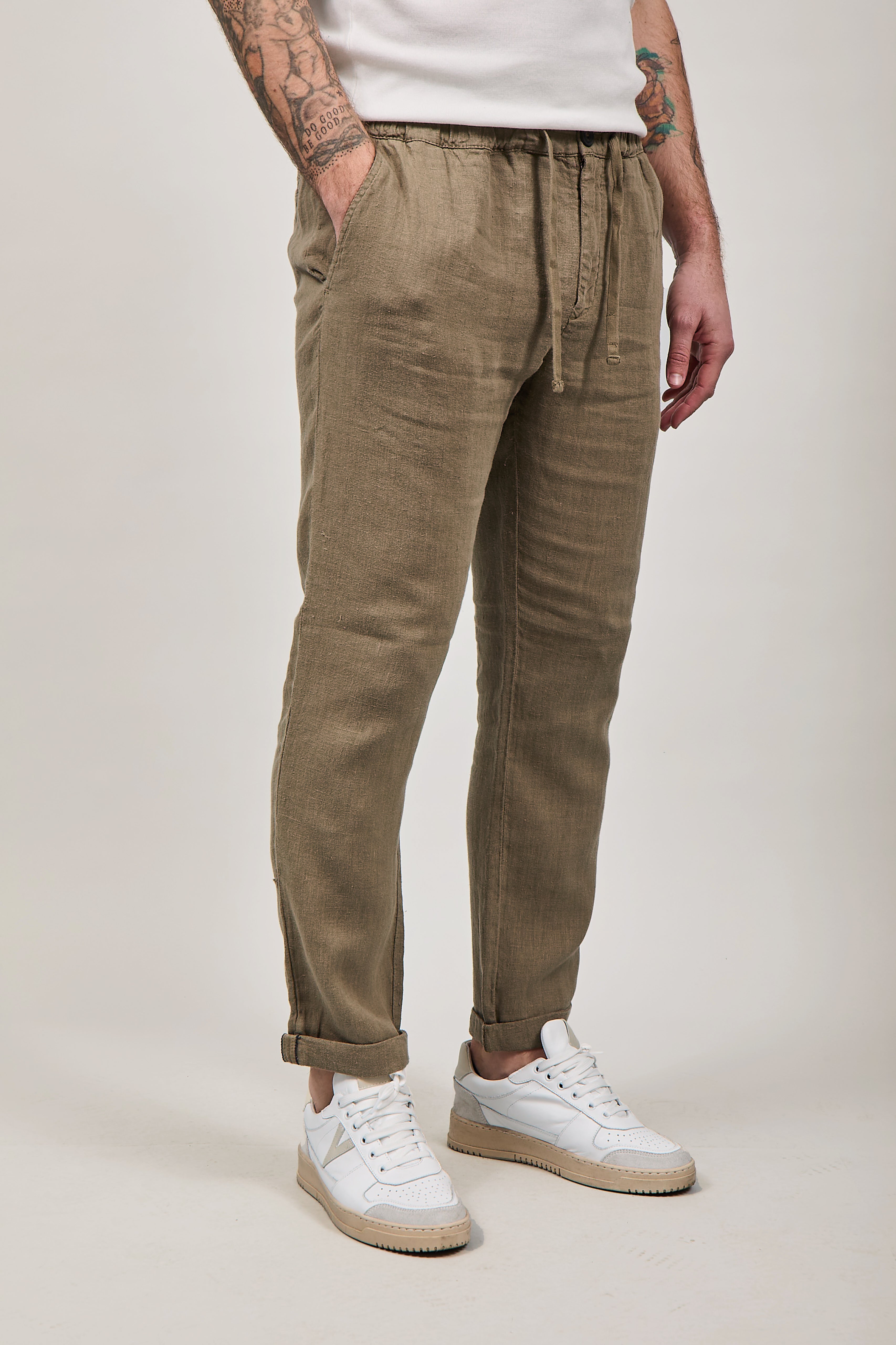 Pantalone Clark Lino Lewis T016 Militare