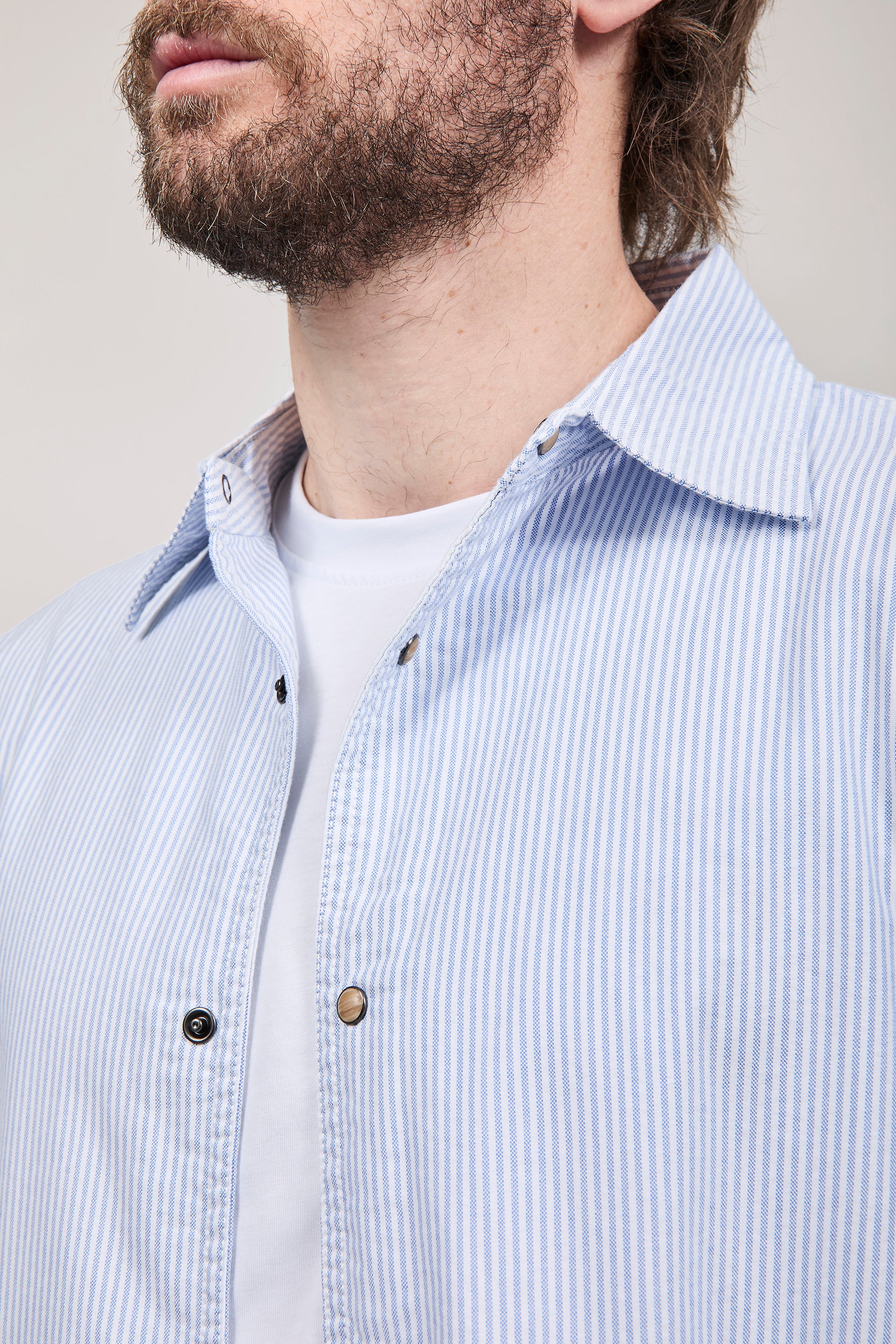 Overshirt Berna Righe 5230