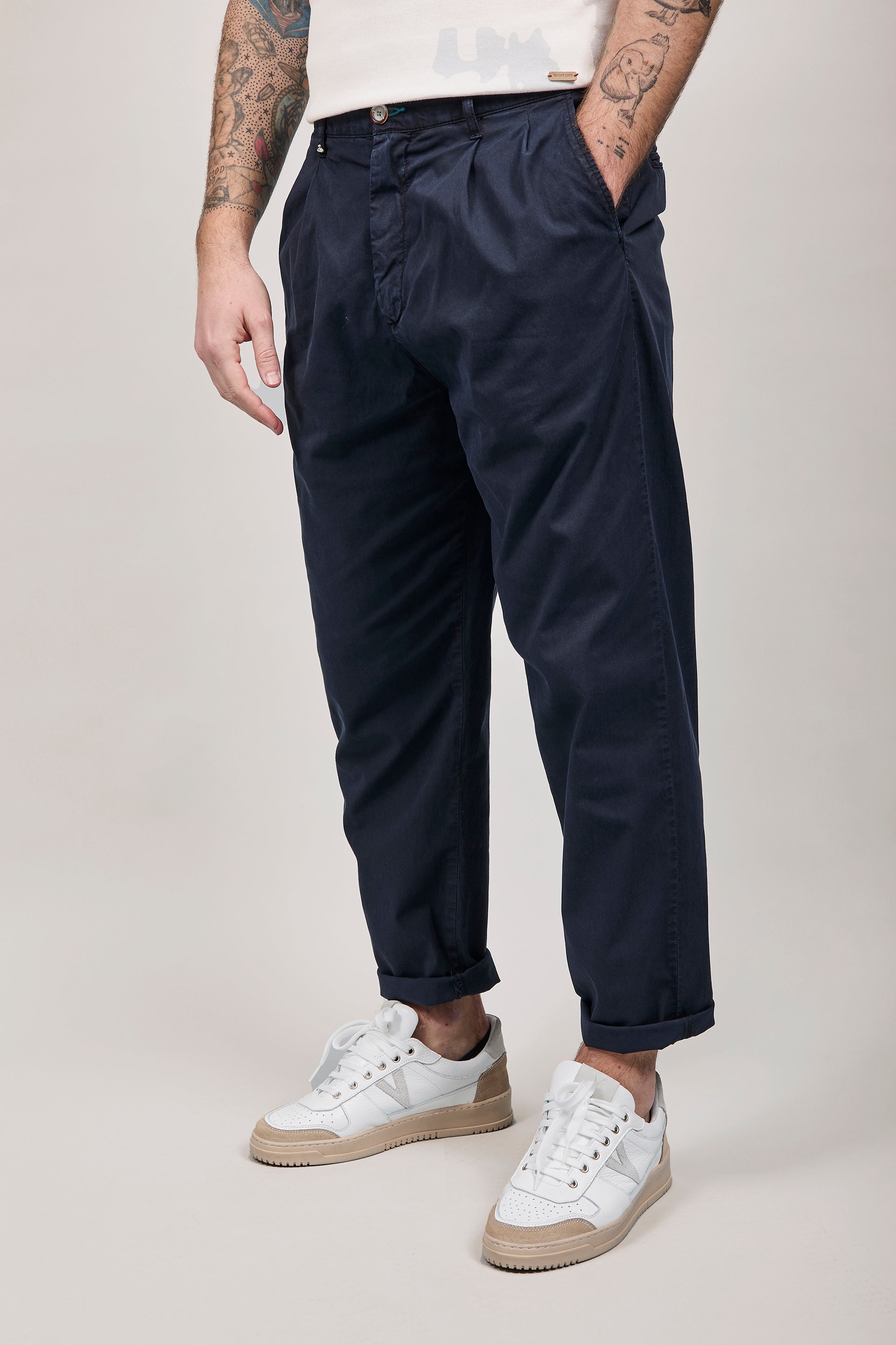 Pantalone Berna Japan Blu 96