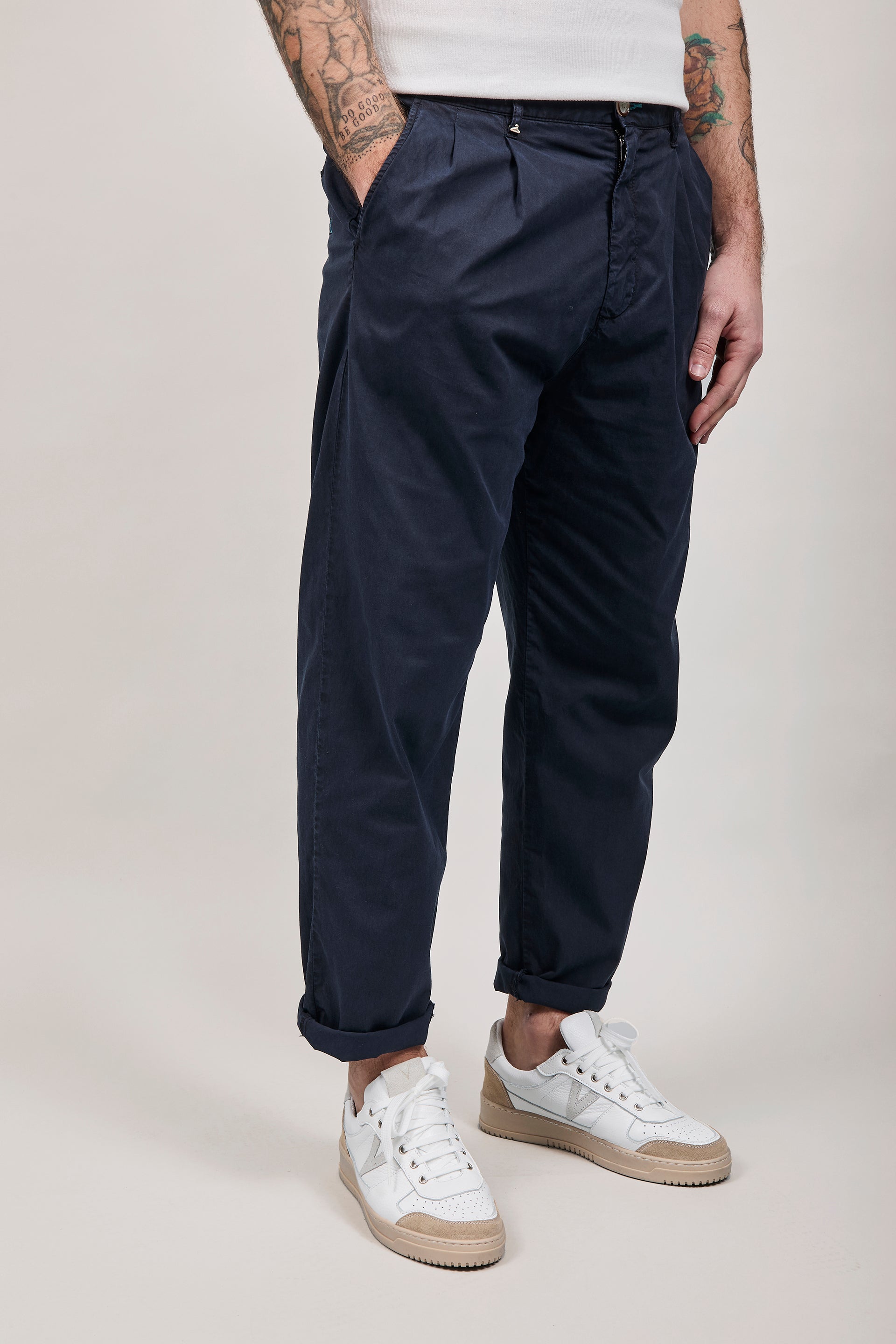 Pantalone Berna Japan Blu 96