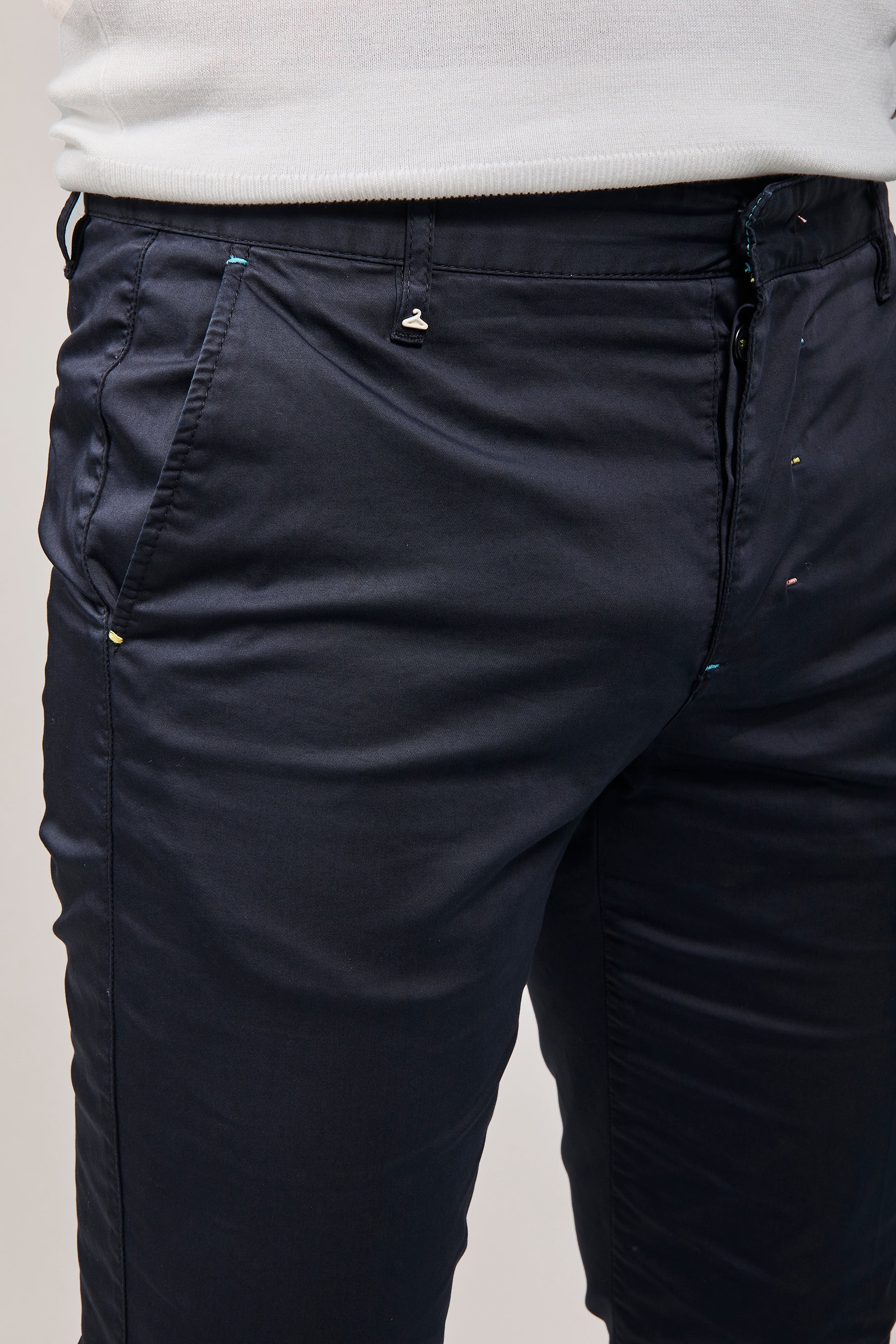 Pantalone Berna chinos Blu 39