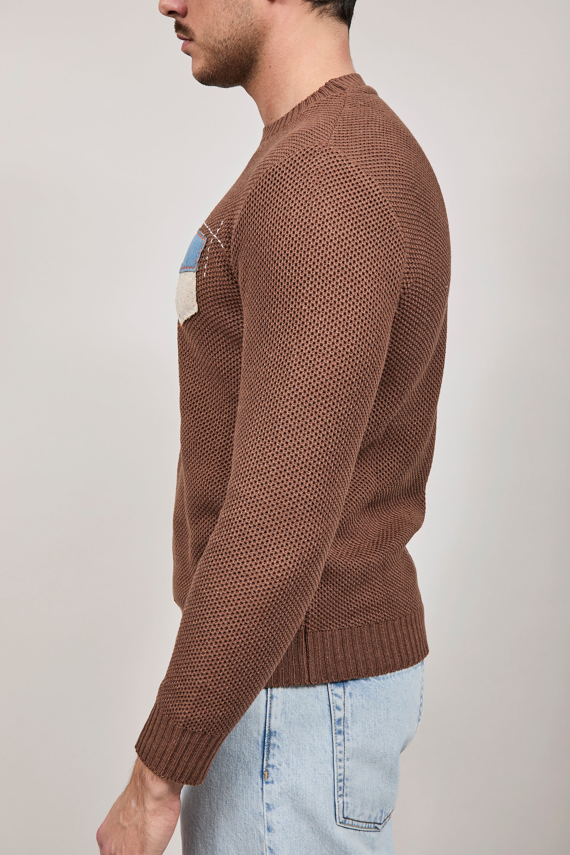 Maglioncino V2 Occhio di pernice Moro