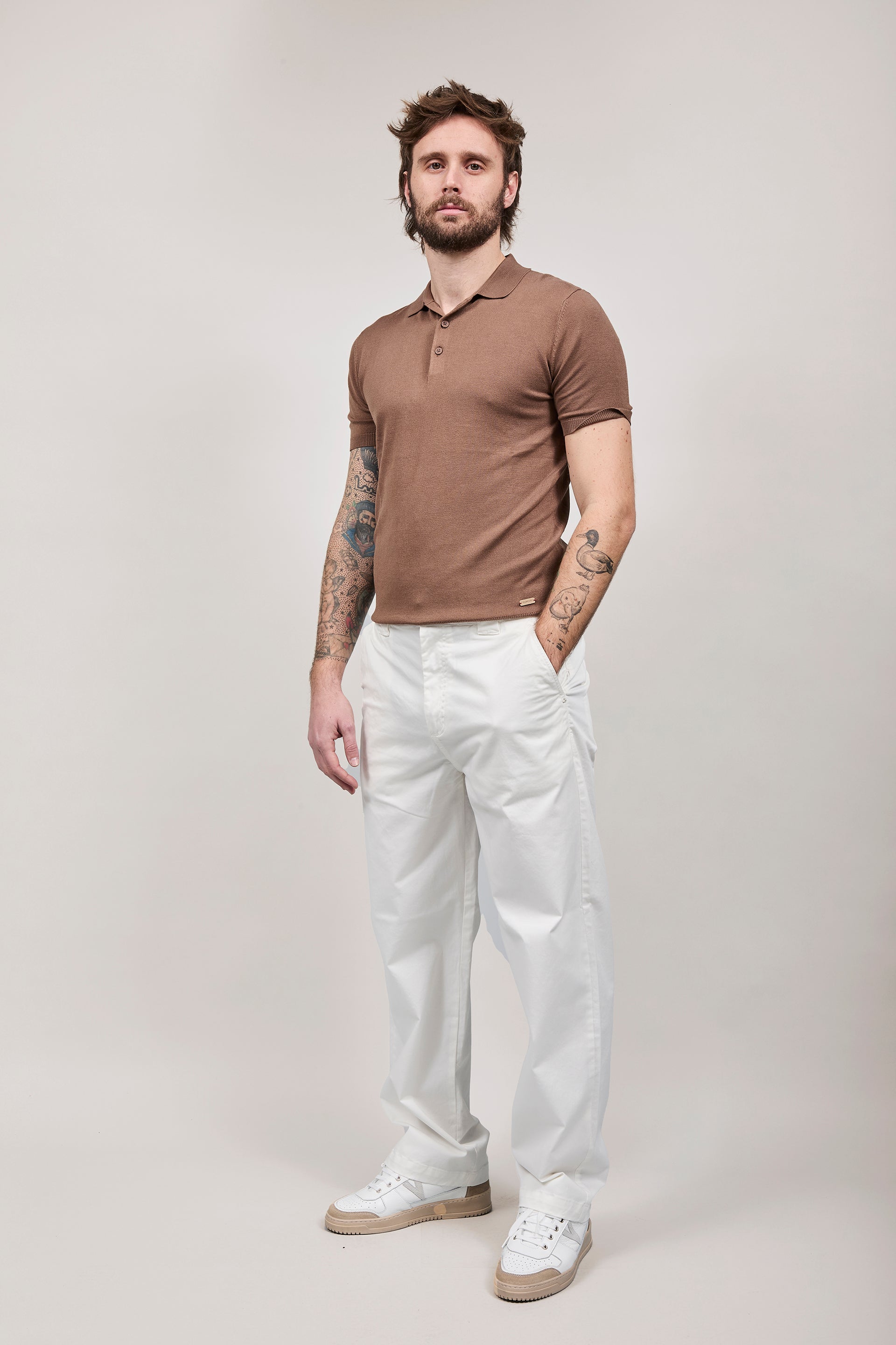 Pantalone Berna Bianco 2612