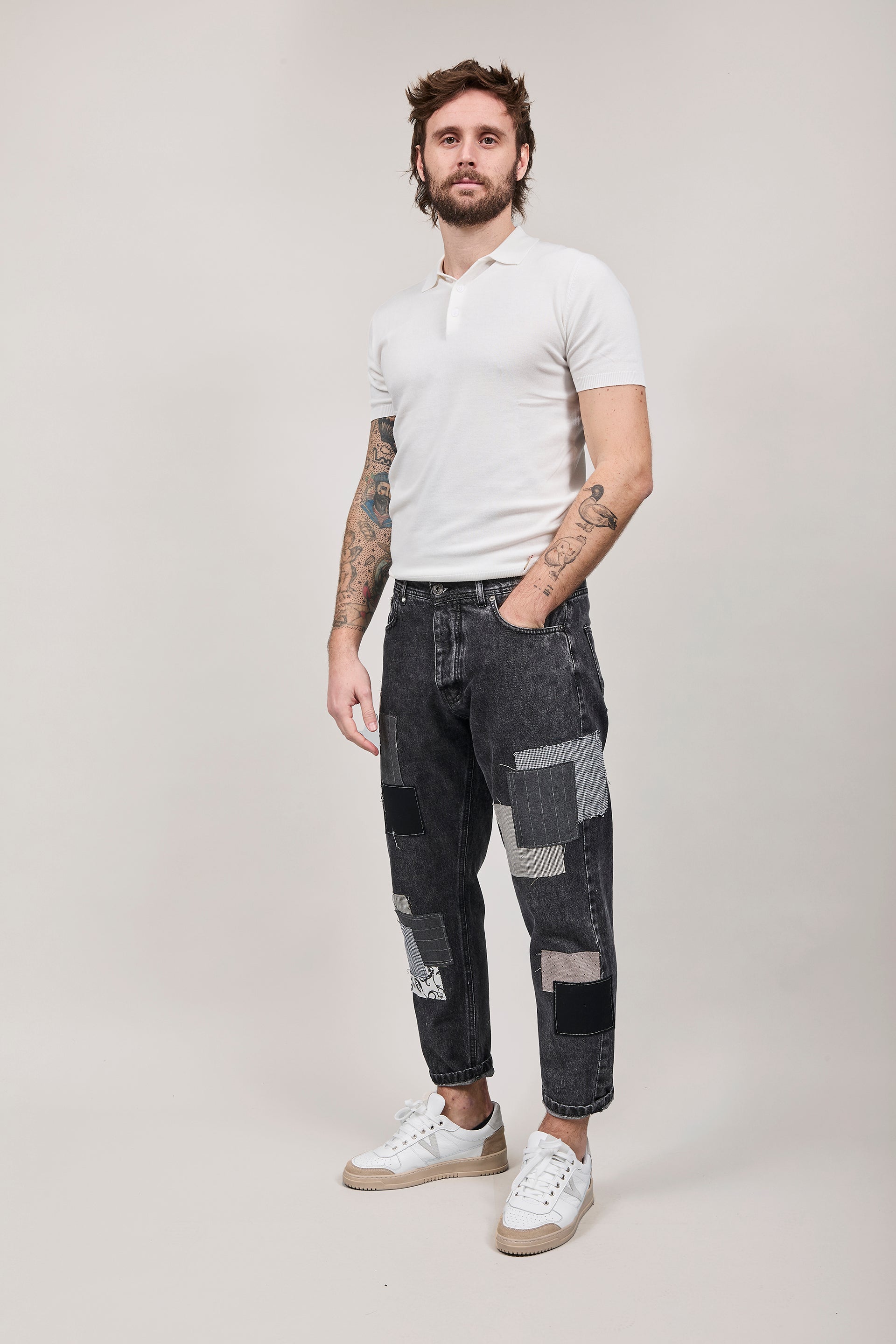 Jeans Block Eleven Toppe Nero