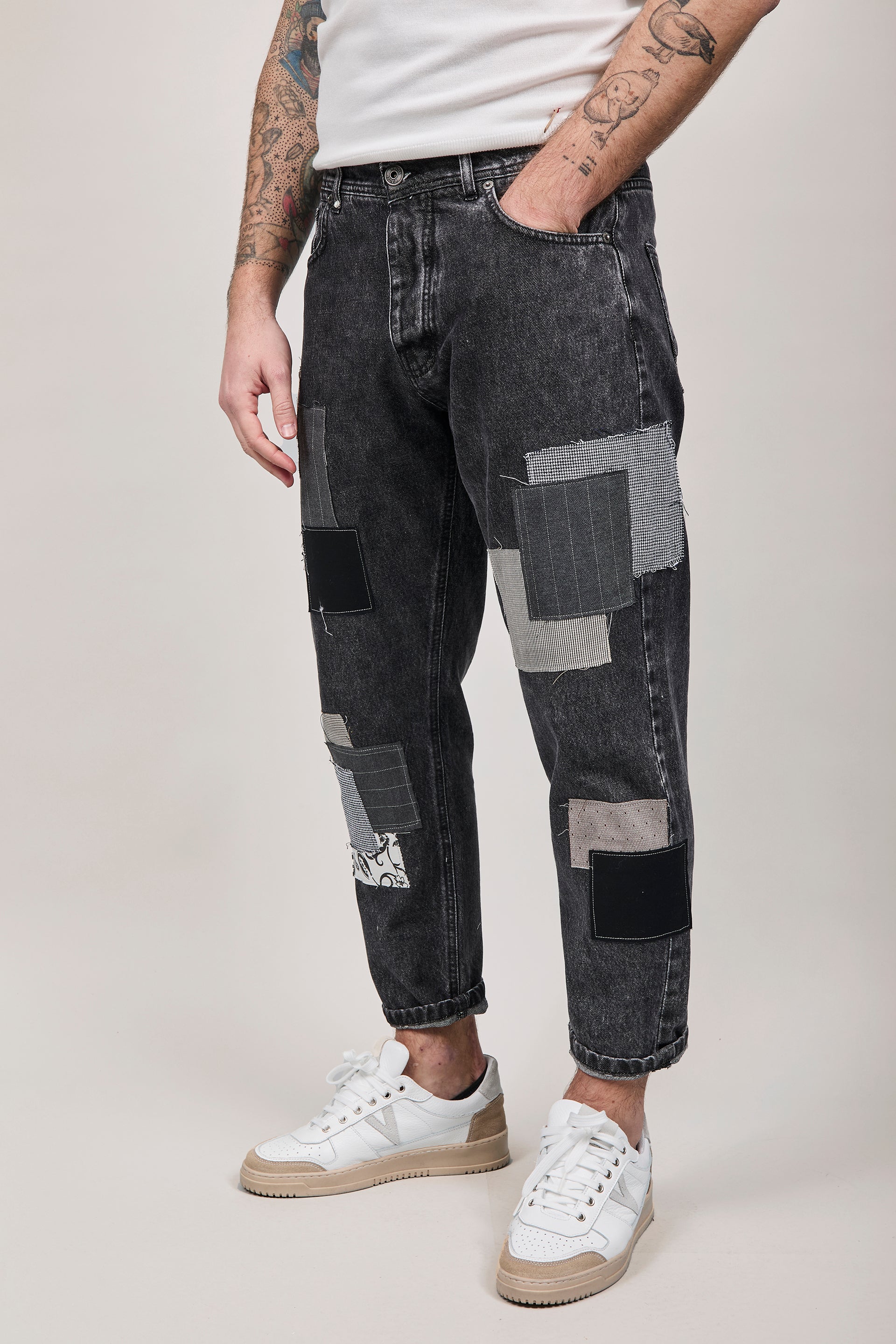 Jeans Block Eleven Toppe Nero