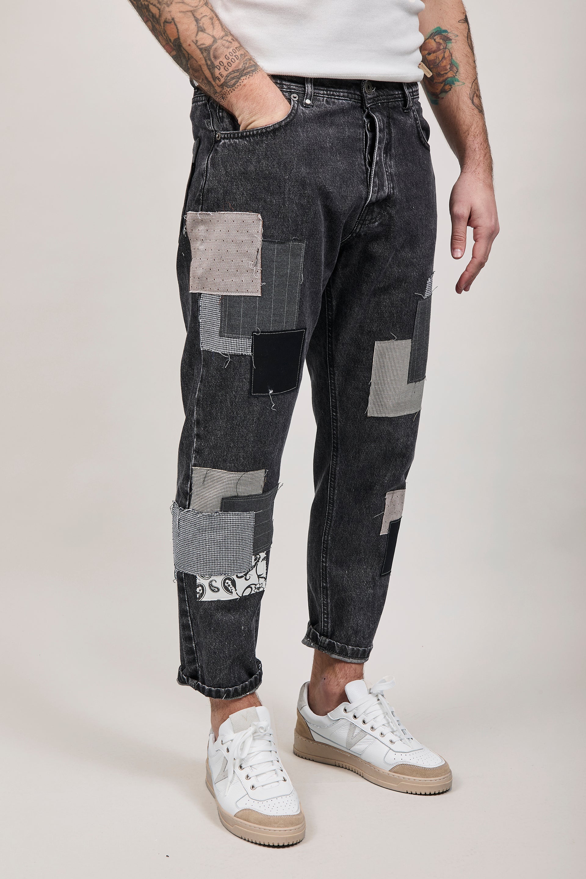 Jeans Block Eleven Toppe Nero