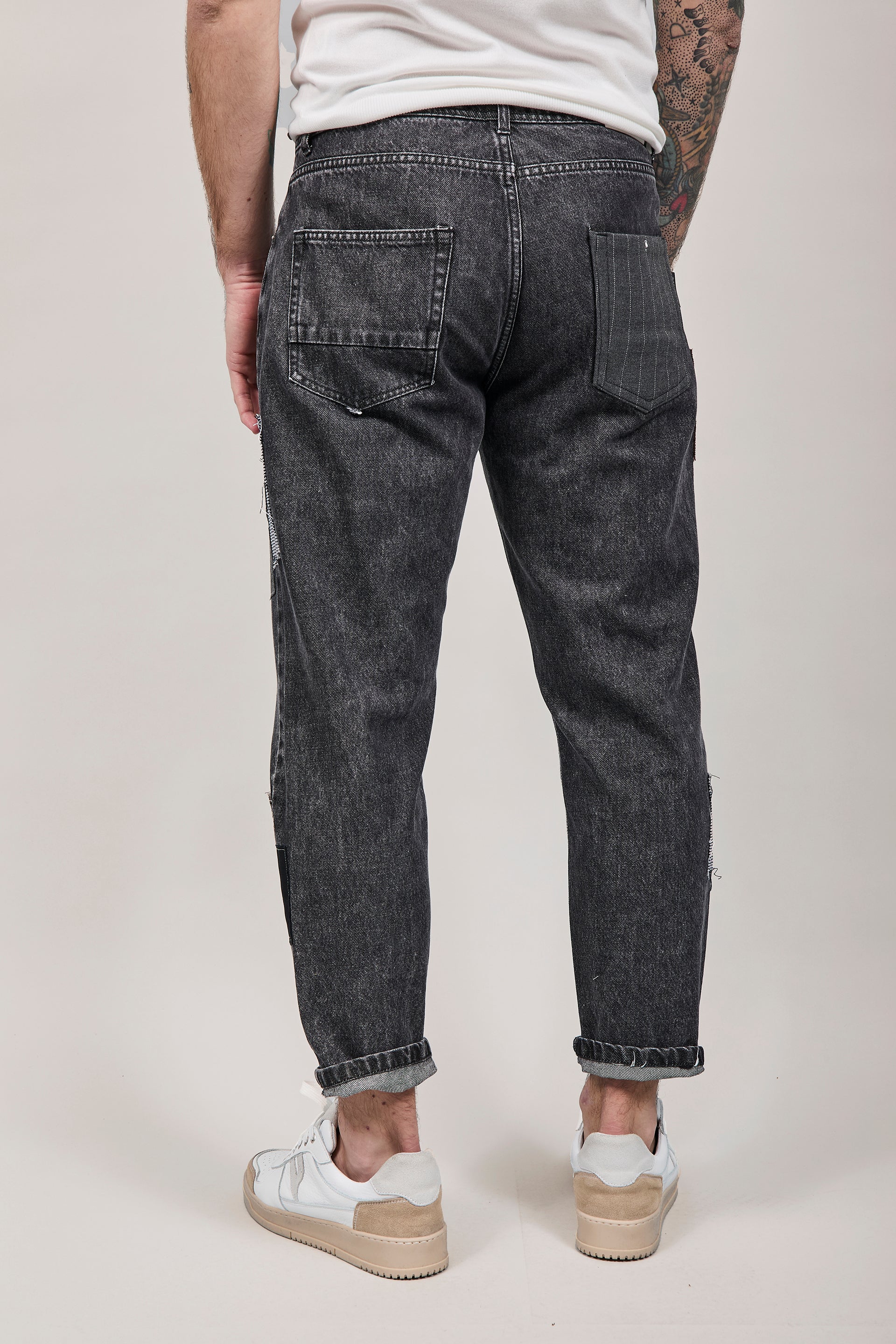Jeans Block Eleven Toppe Nero