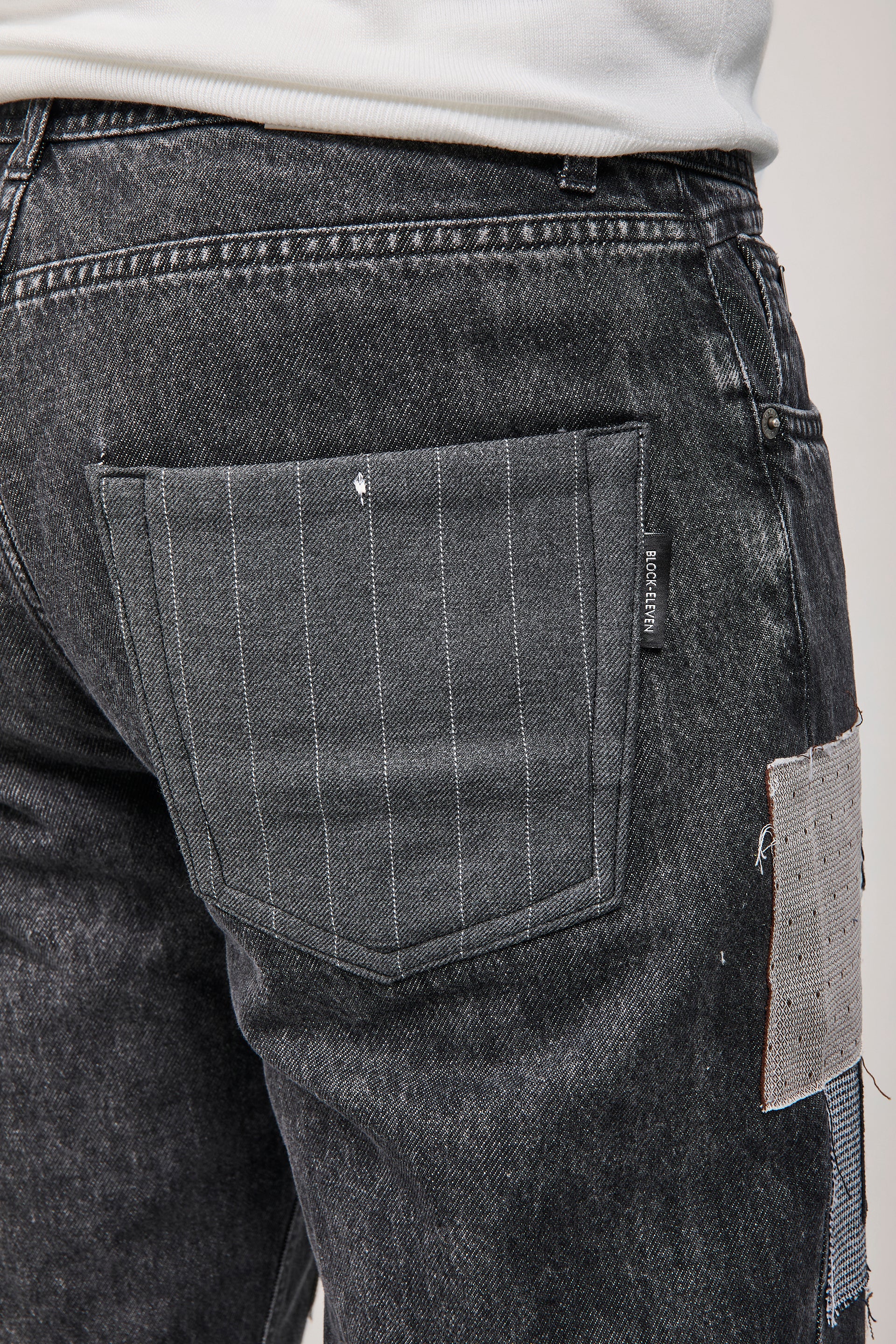 Jeans Block Eleven Toppe Nero