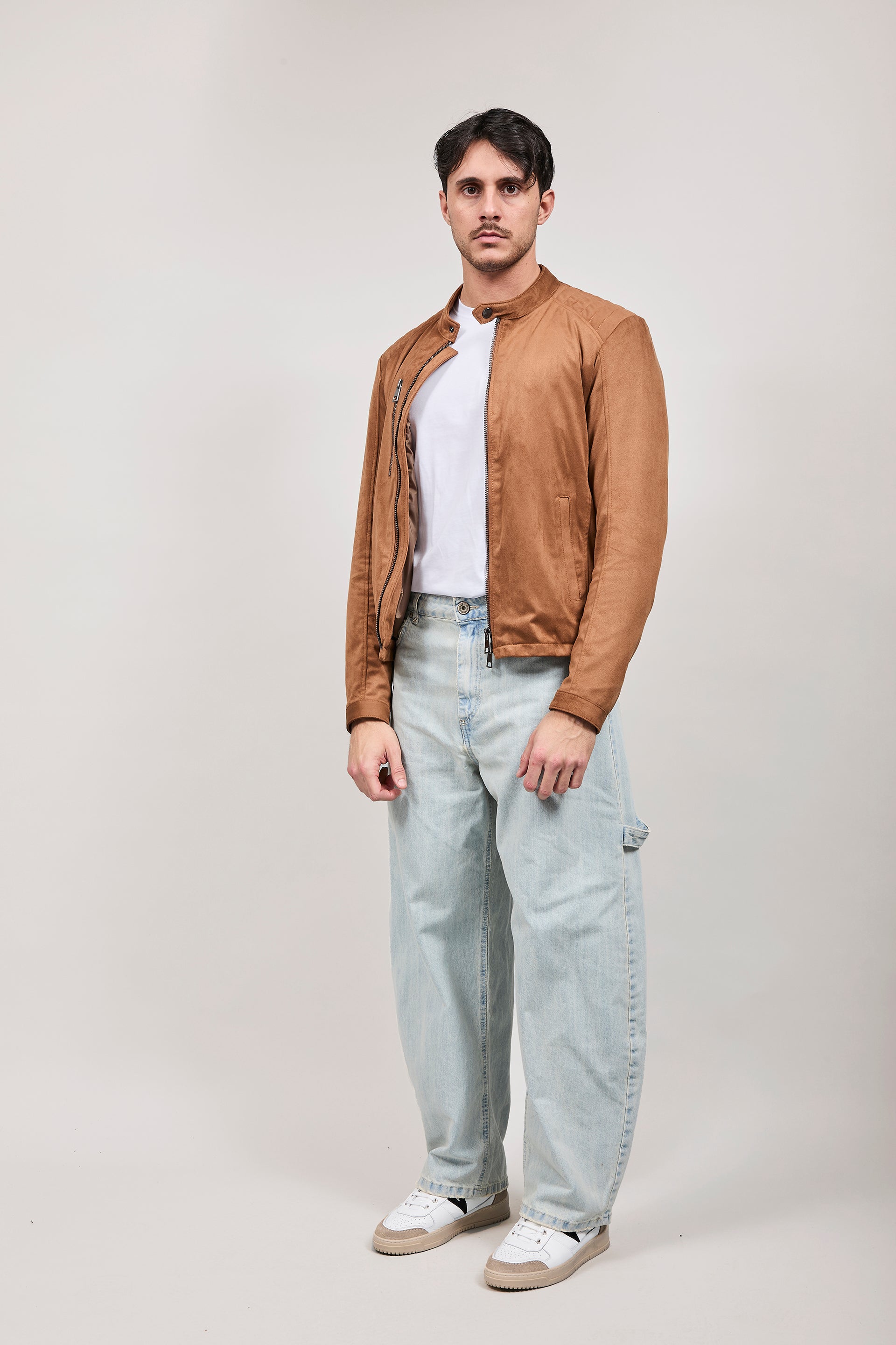 Giubbino Imperial Suede Tabacco