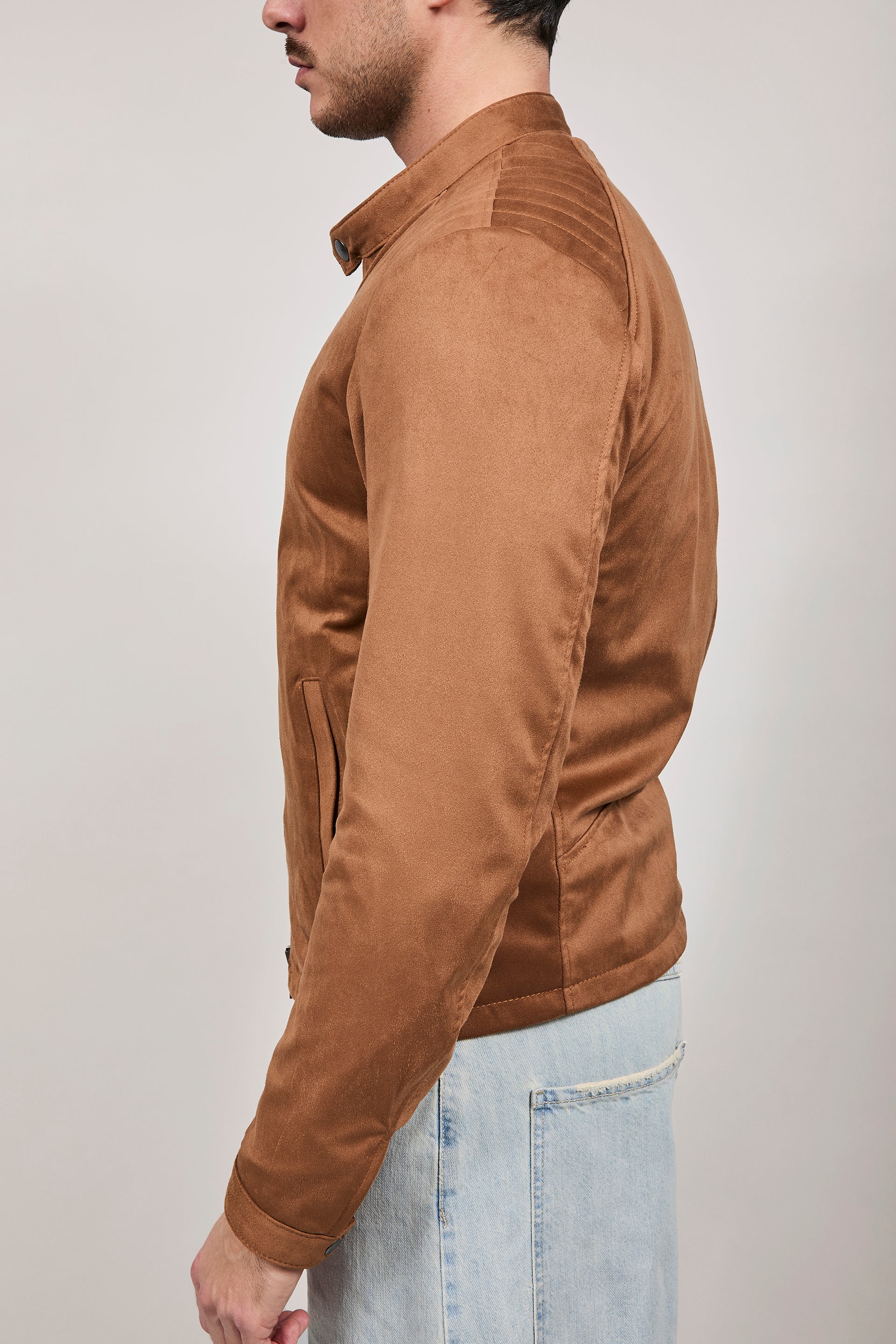 Giubbino Imperial Suede Tabacco