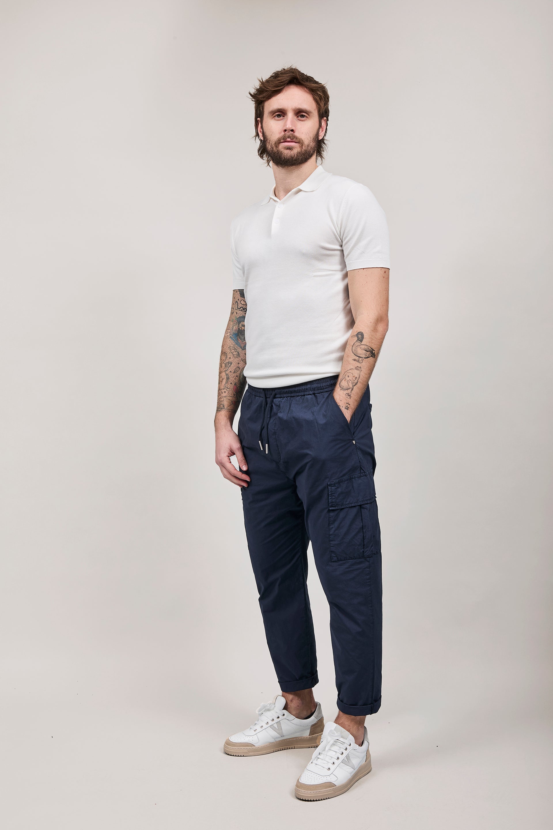 Pantalaccio Gianni Lupo Cargo Navy 3297