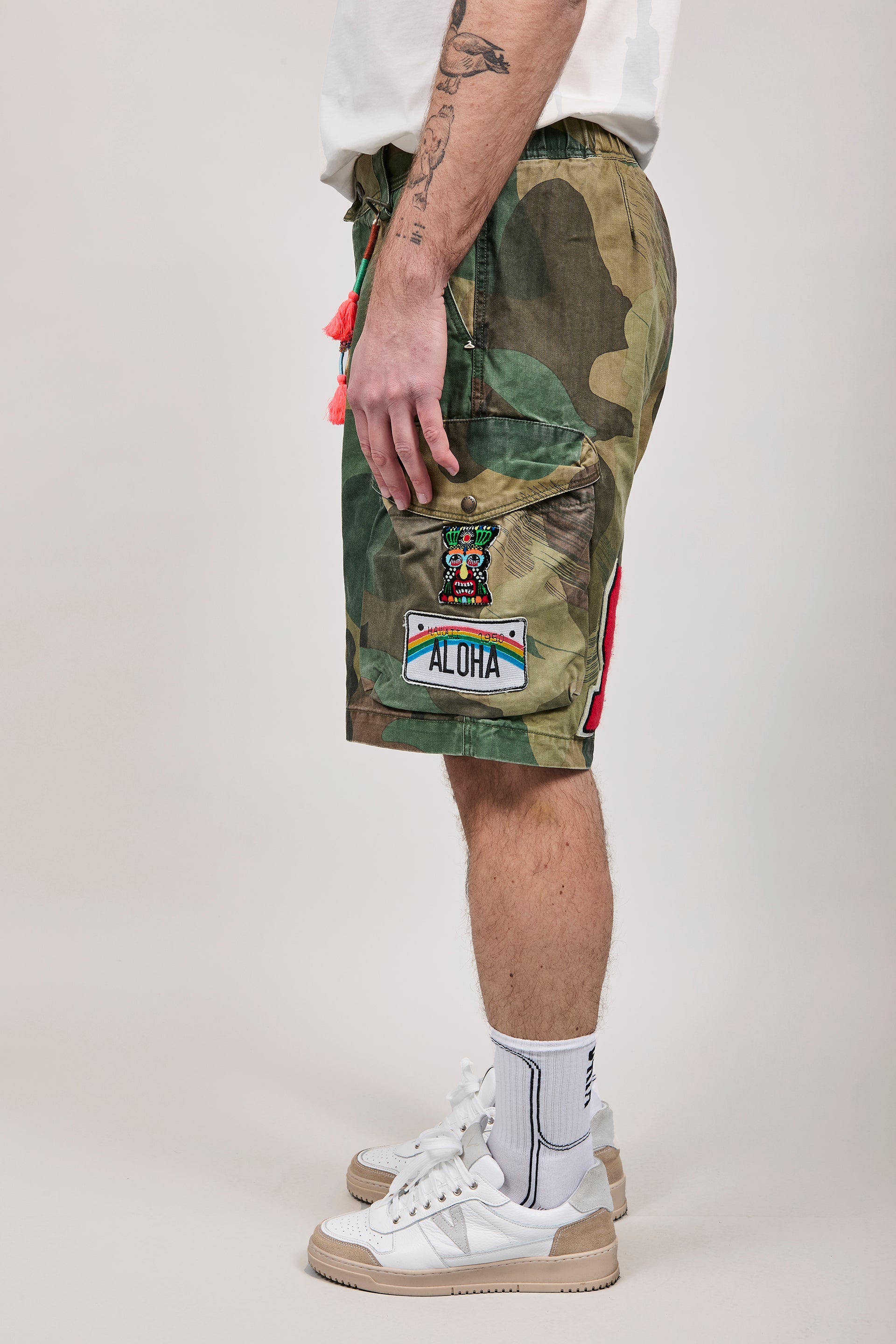 Bermuda Berna Cargo Camou Patch