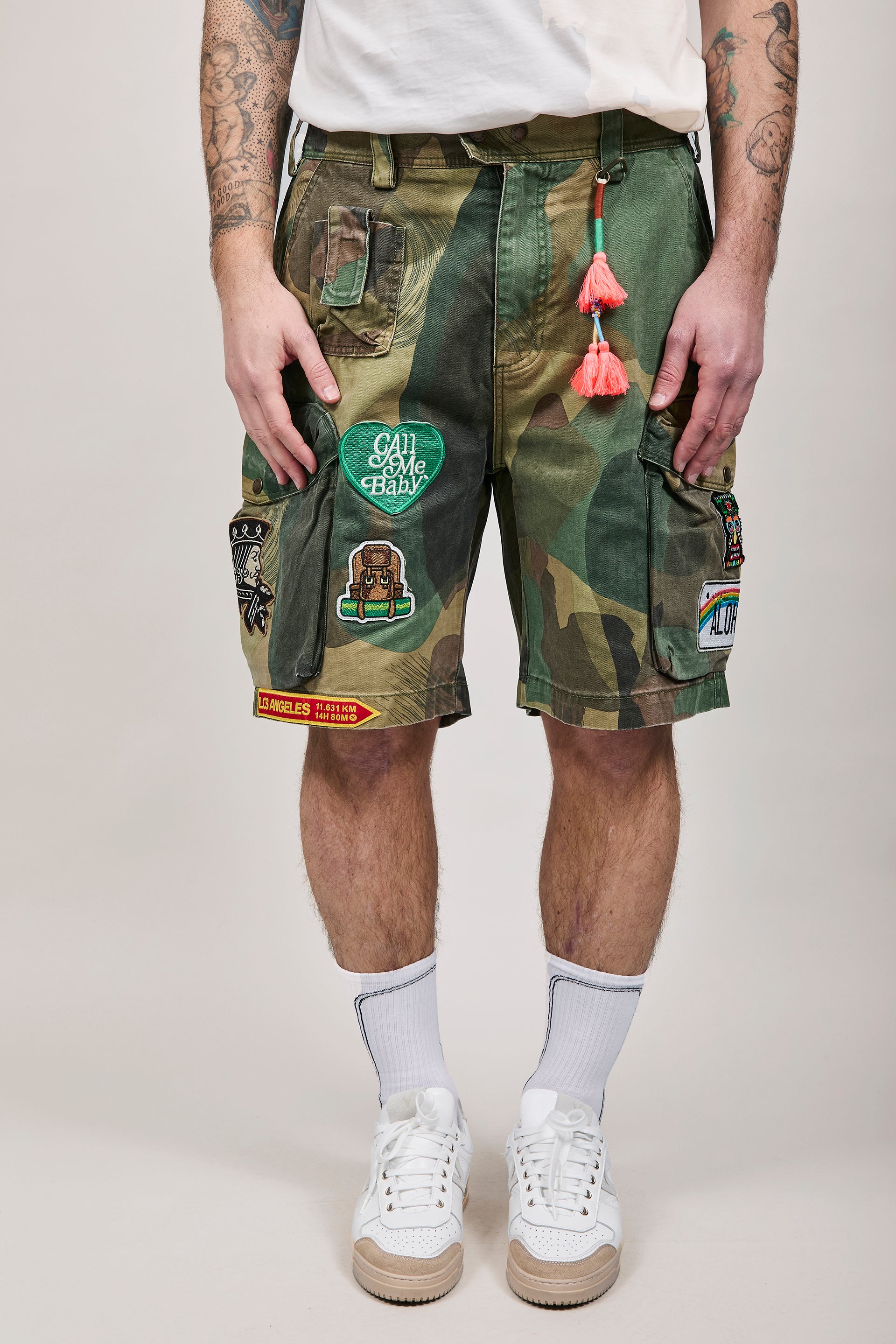 Bermuda Berna Cargo Camou Patch