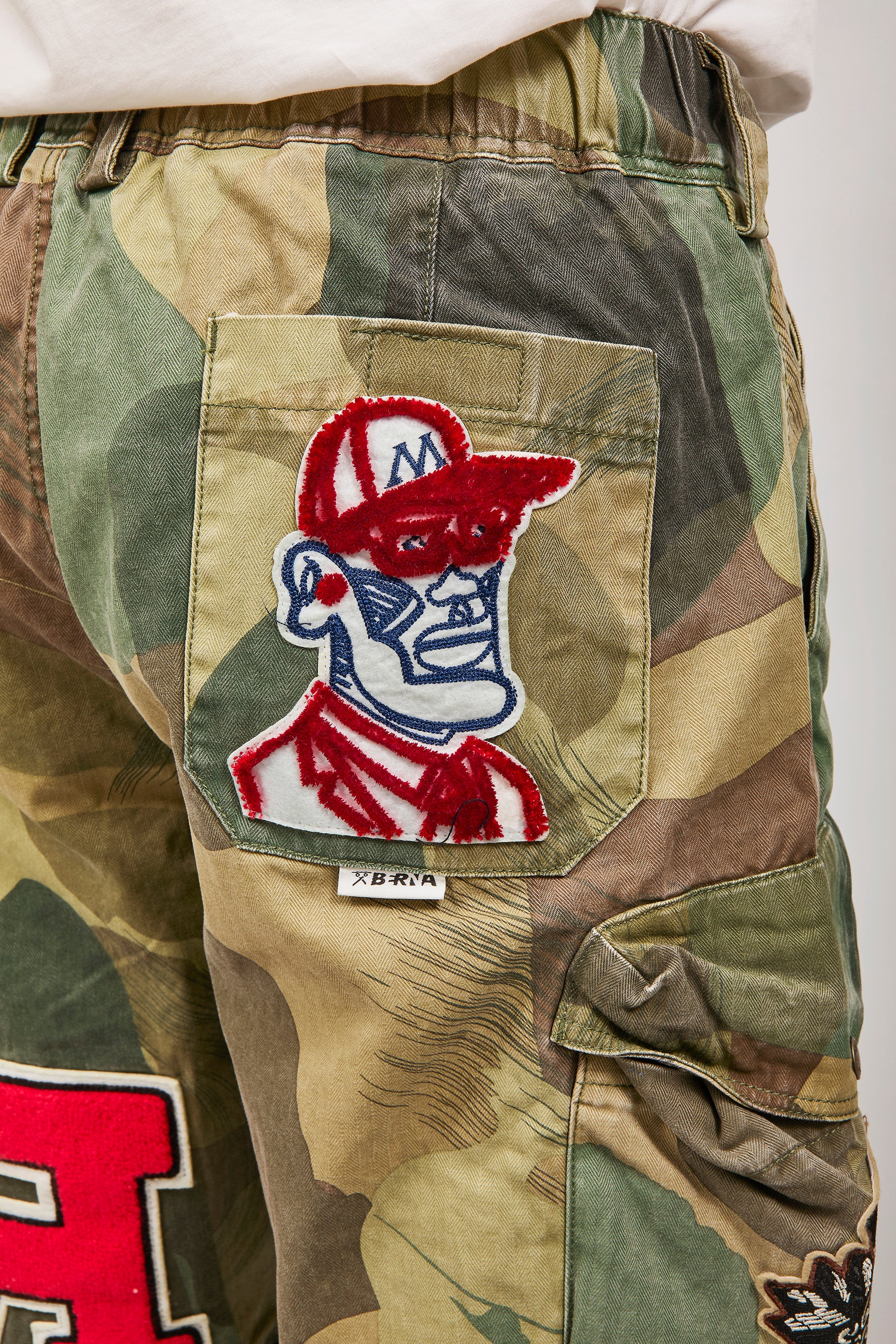 Bermuda Berna Cargo Camou Patch