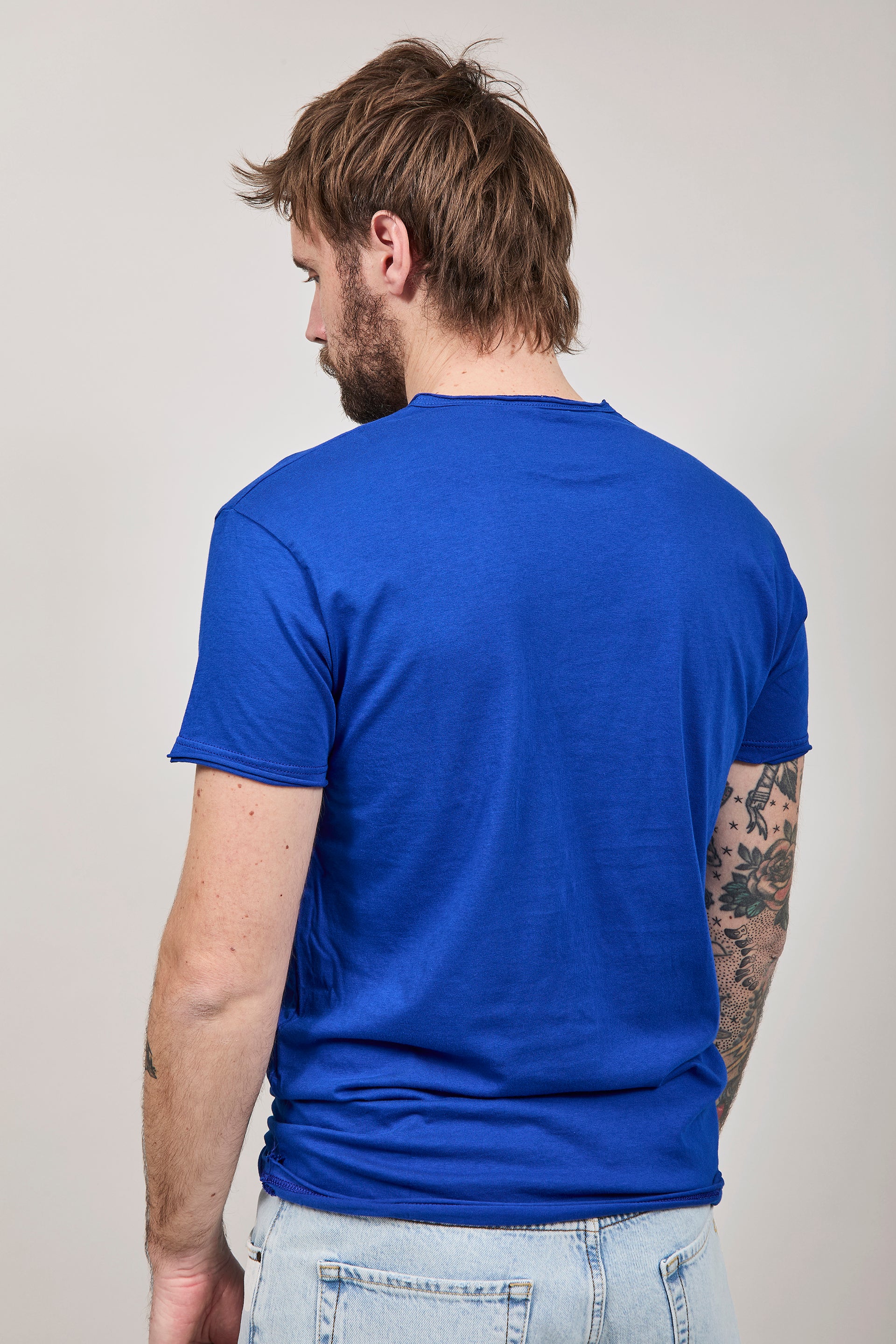 T-shirt basica Block Eleven Royal