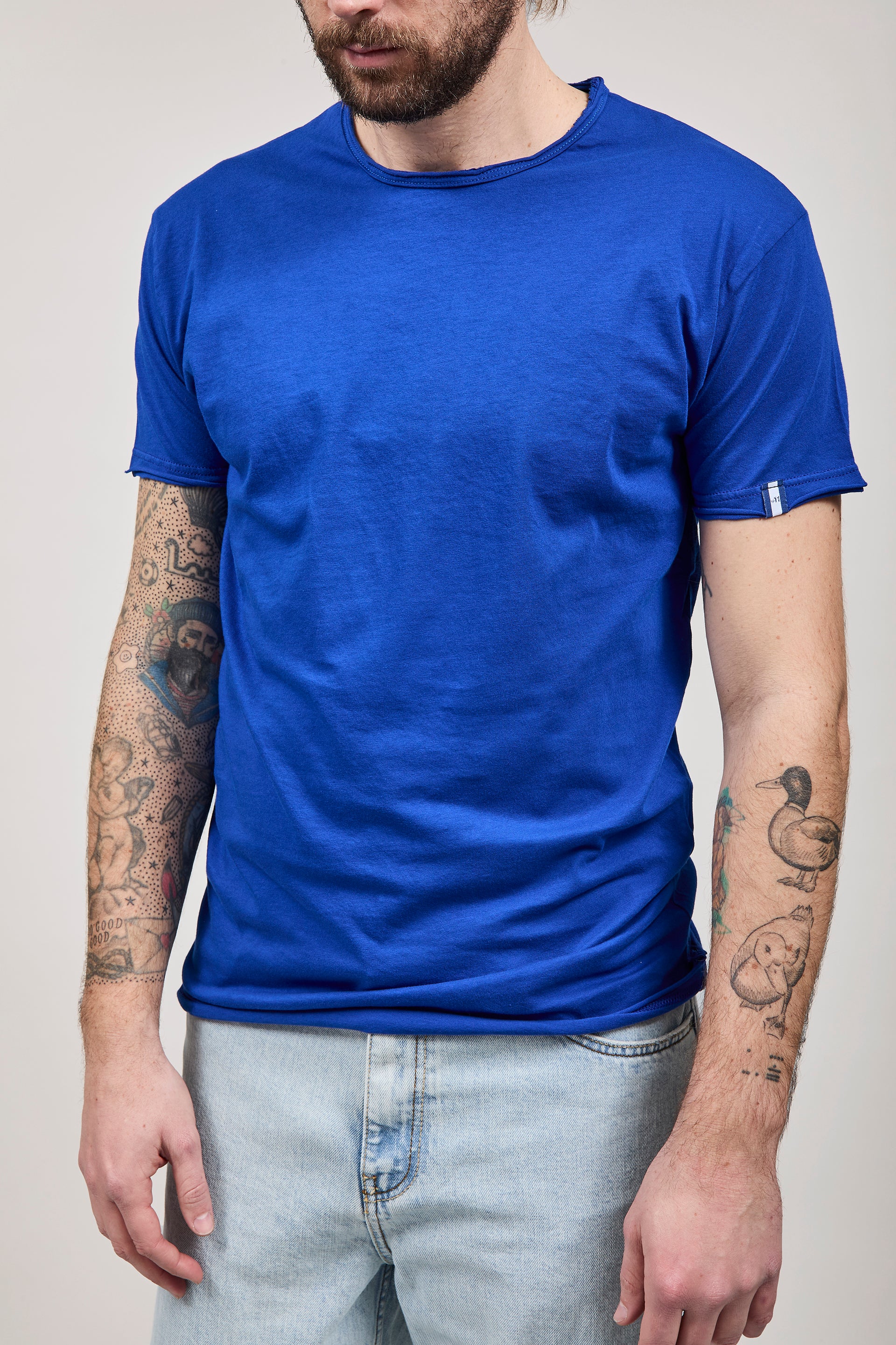 T-shirt basica Block Eleven Royal