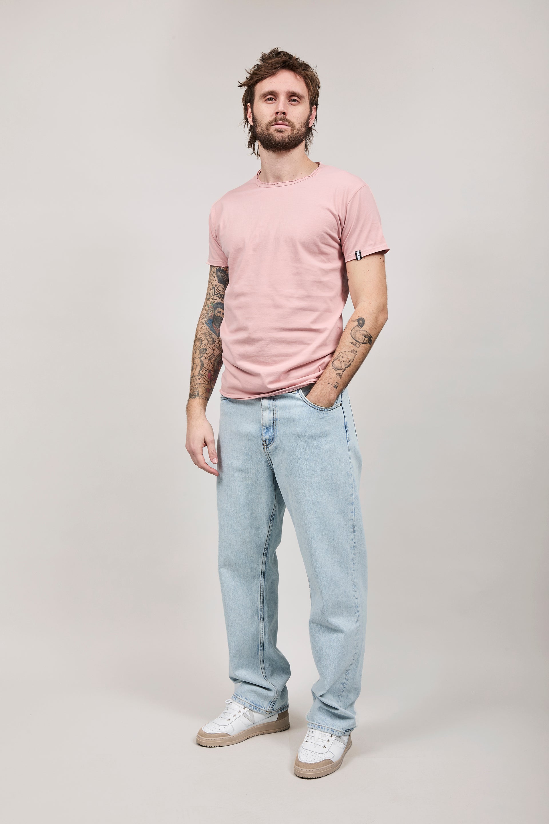 T-shirt basica Block Eleven Rosa