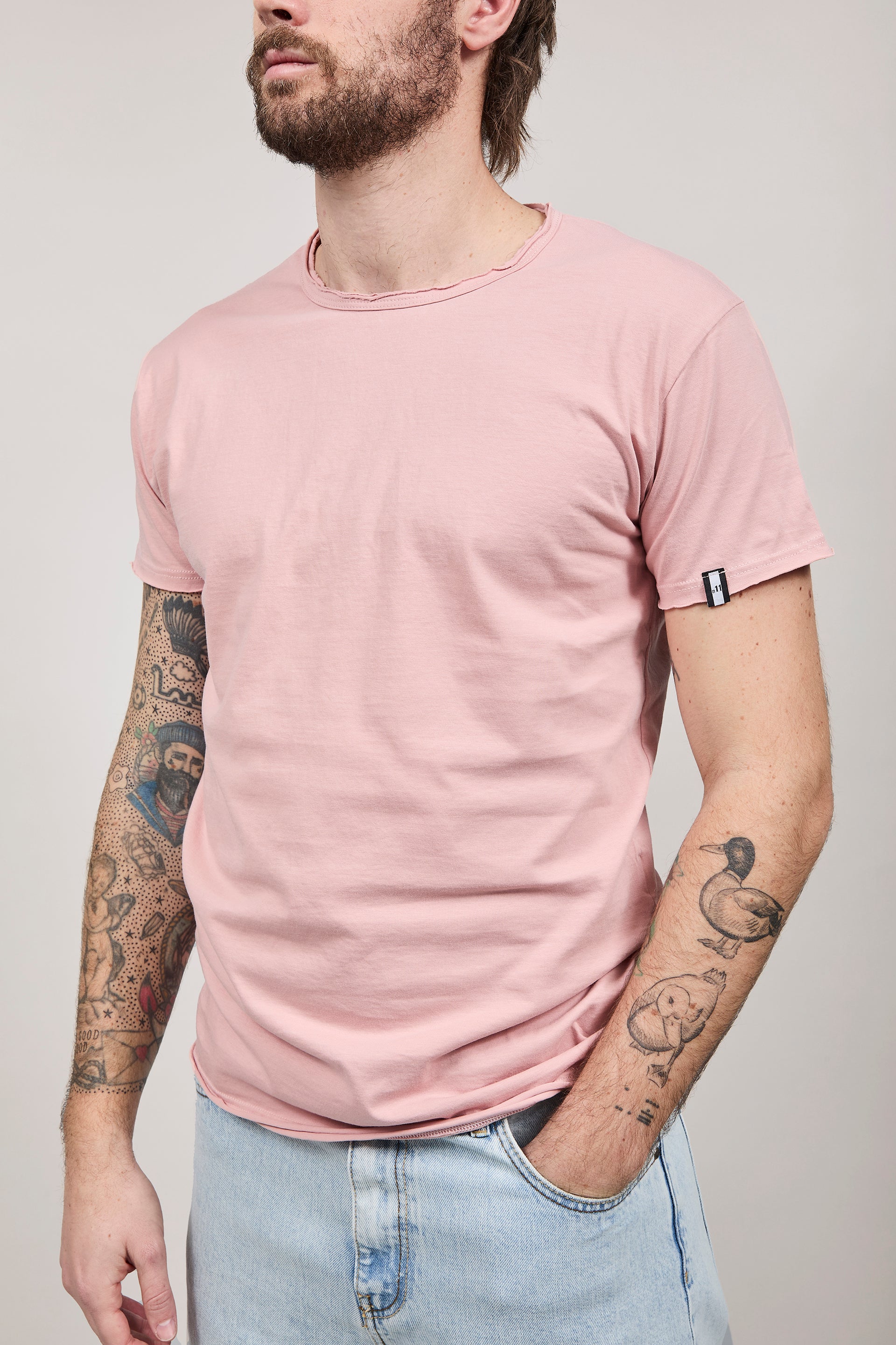 T-shirt basica Block Eleven Rosa