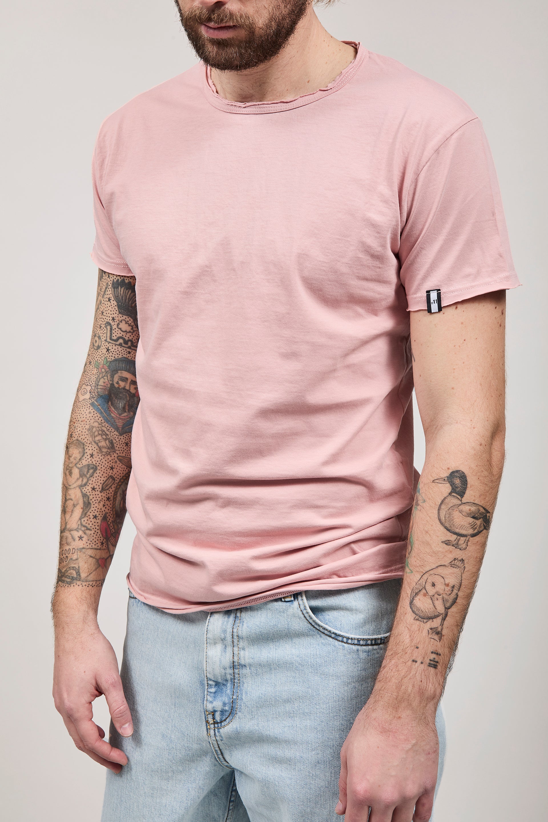 T-shirt basica Block Eleven Rosa