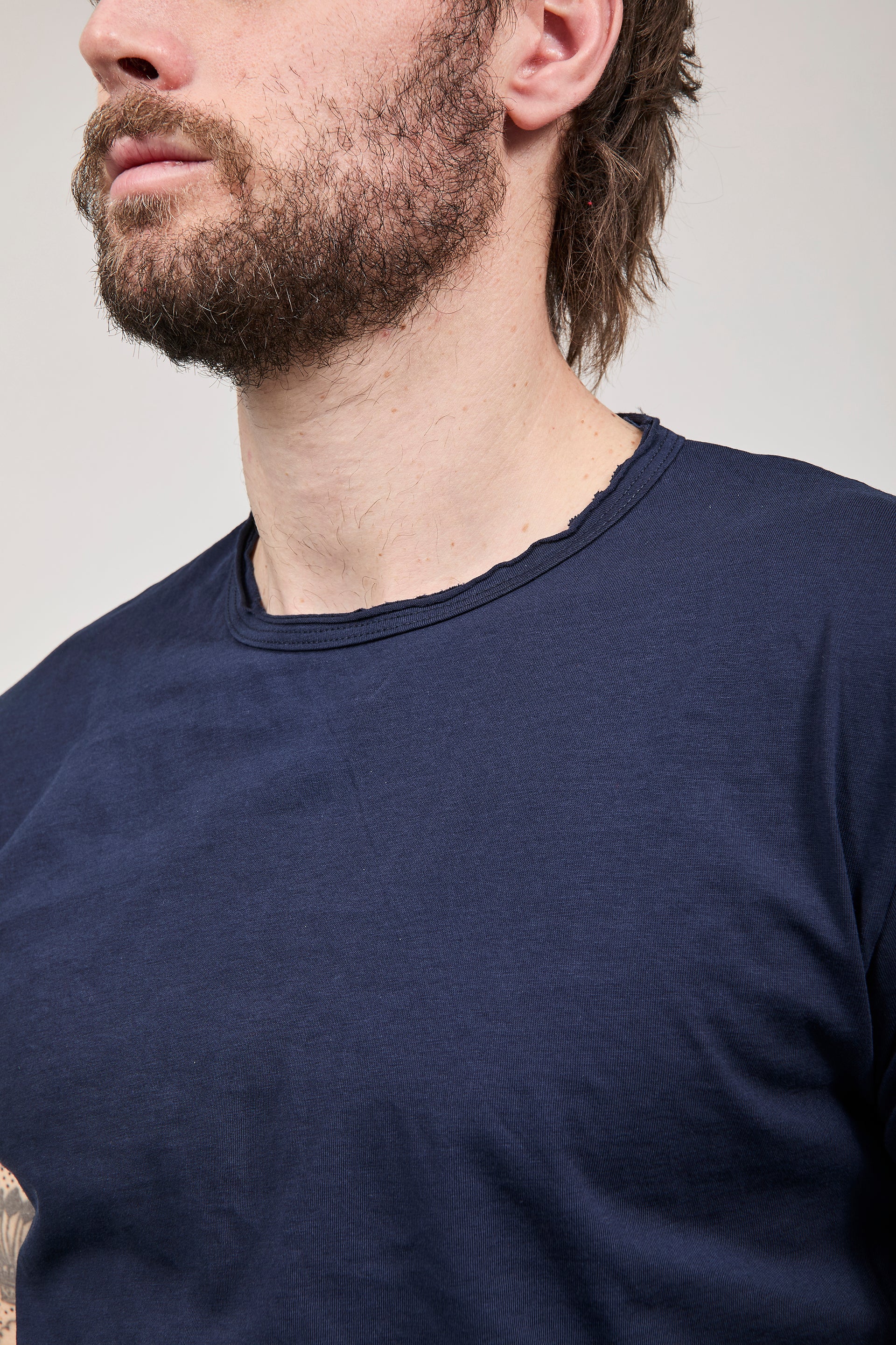 T-shirt basica Block Eleven Blu