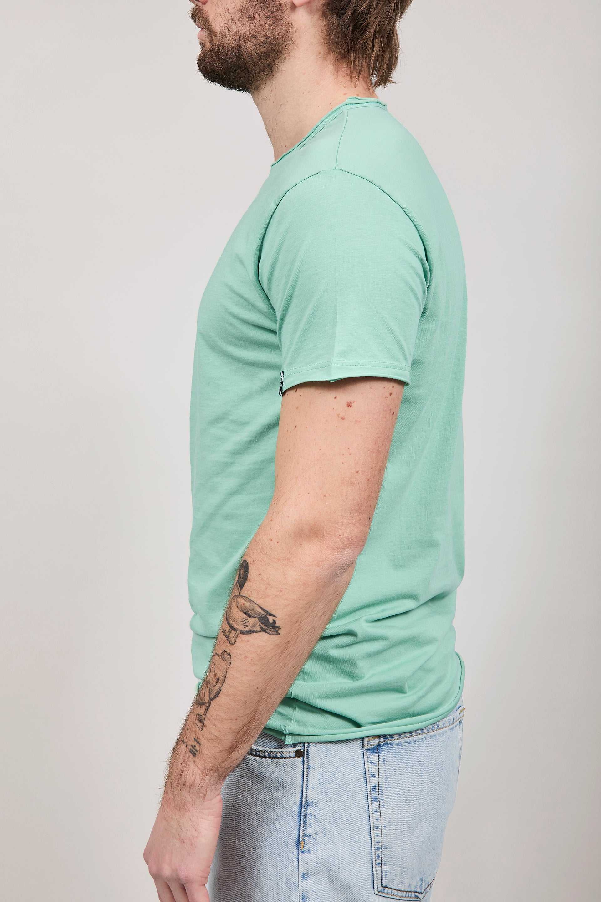 T-shirt basica Block Eleven Menta