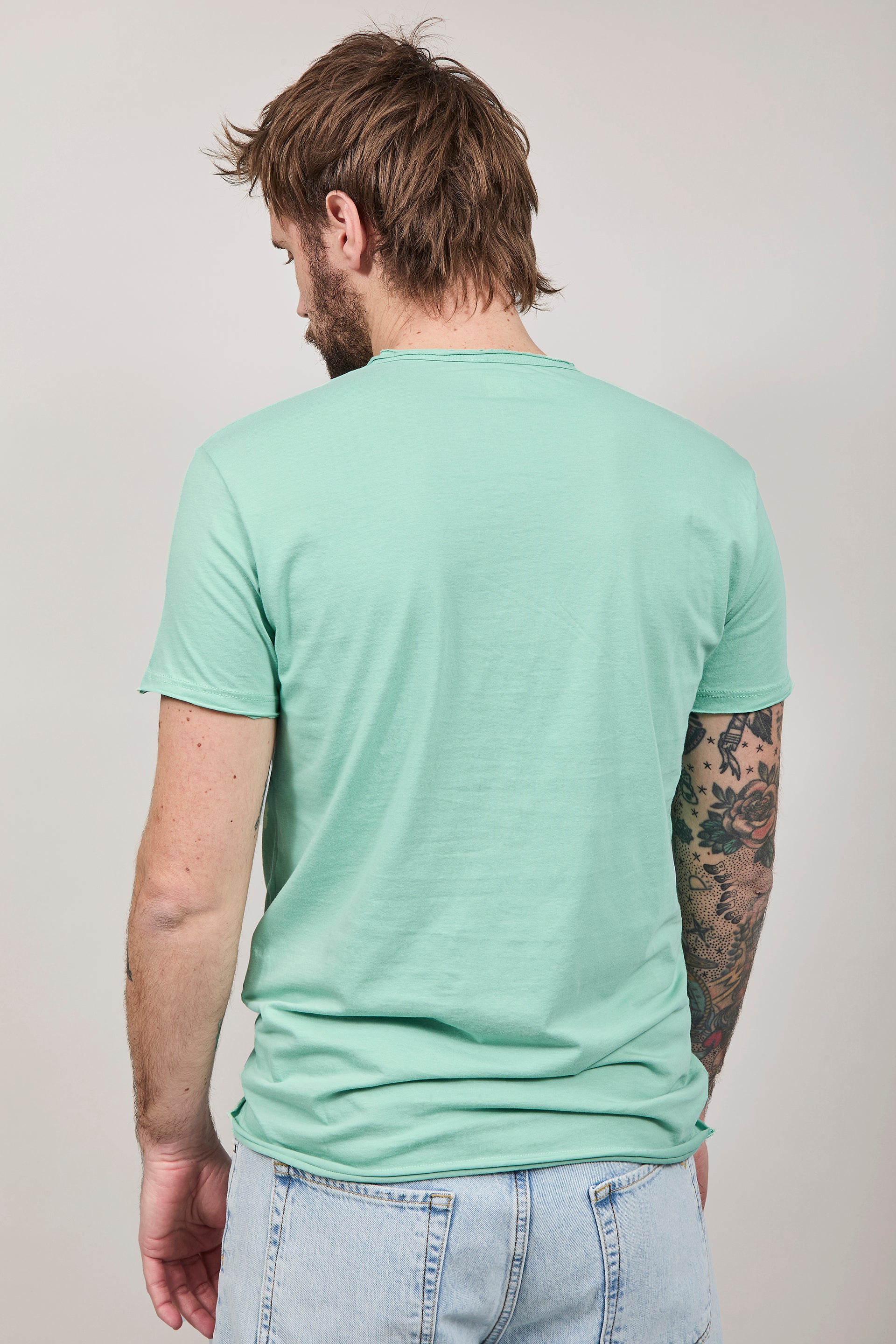 T-shirt basica Block Eleven Menta