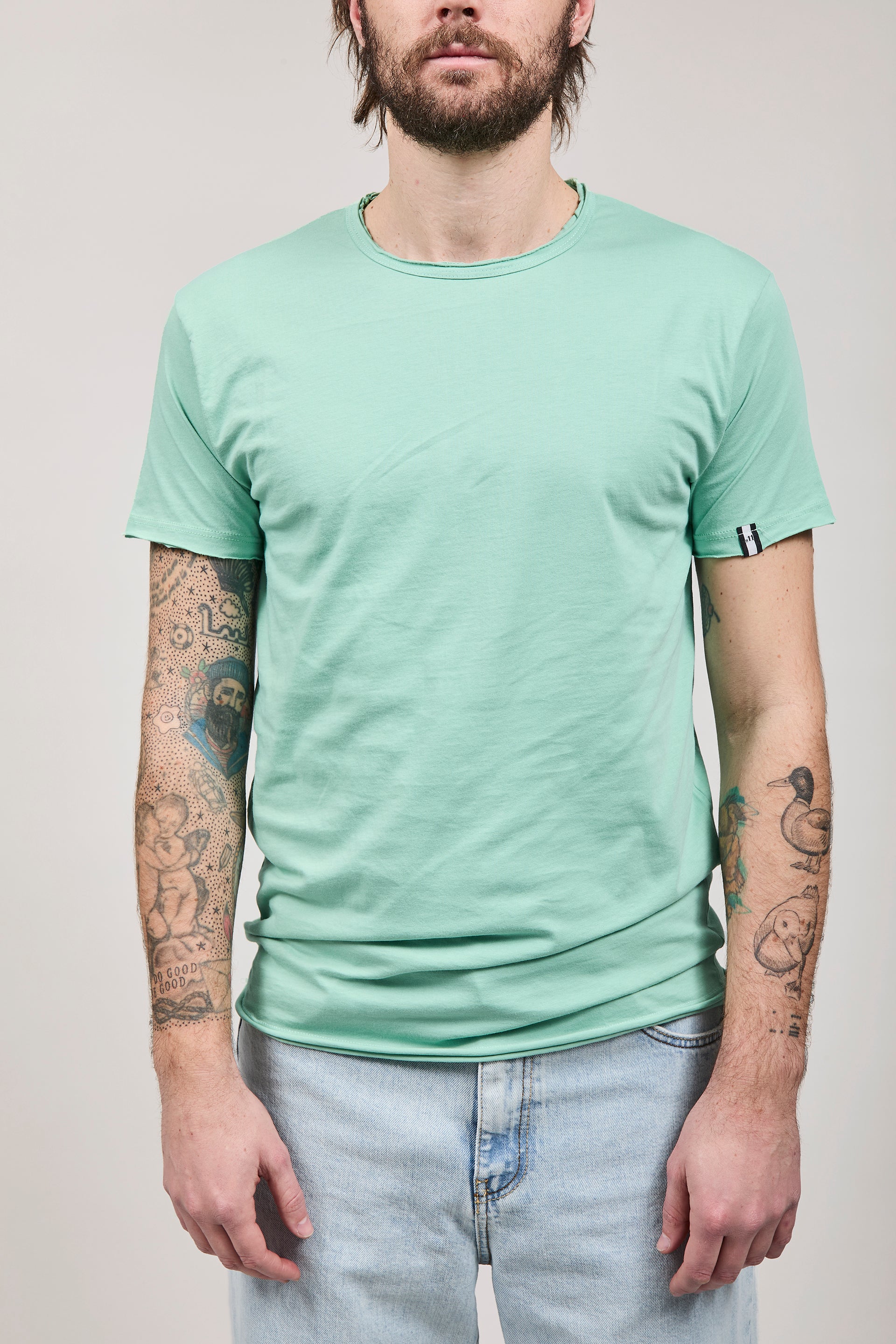 T-shirt basica Block Eleven Menta
