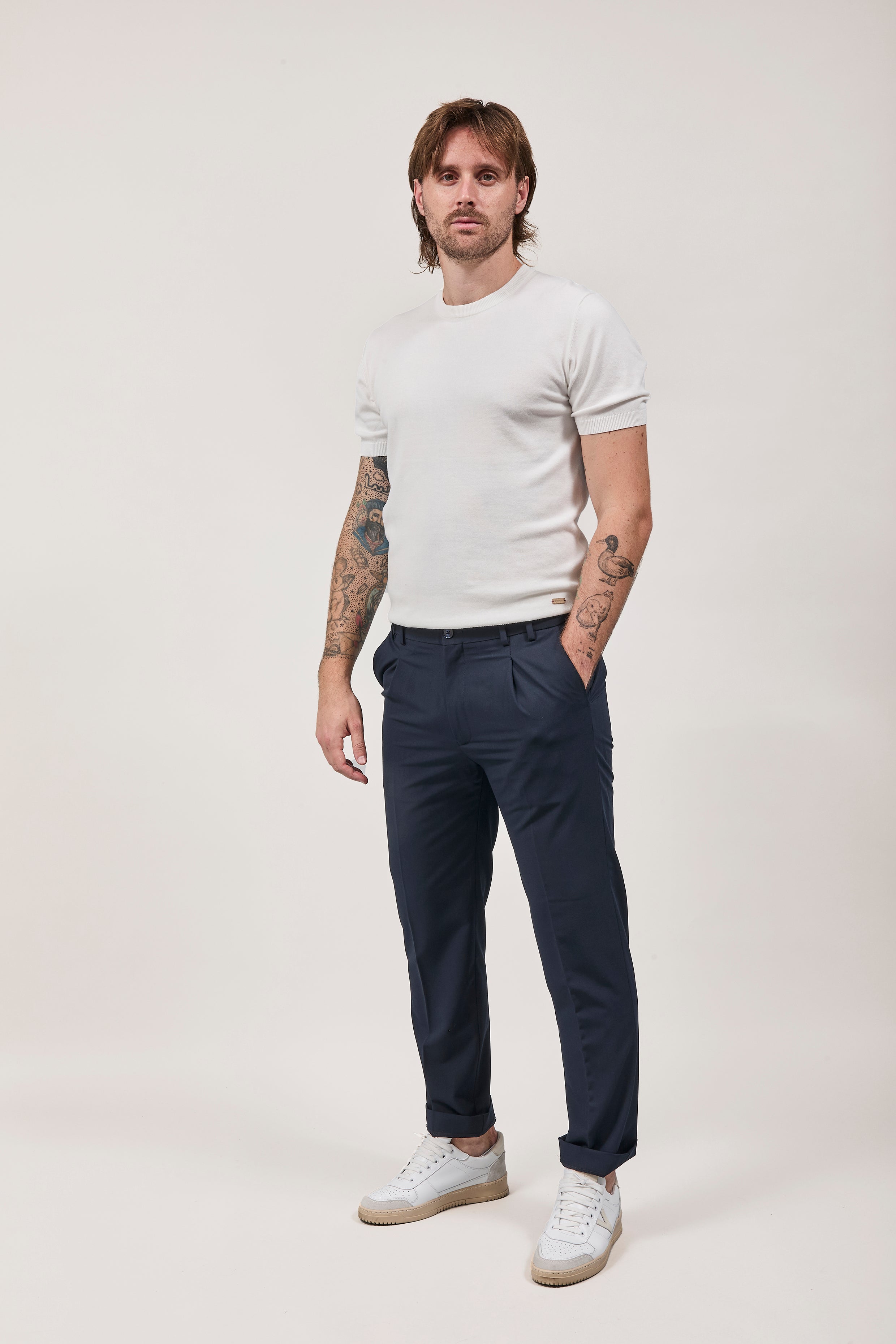 Pantalone Hamaki-ho Navy 1843