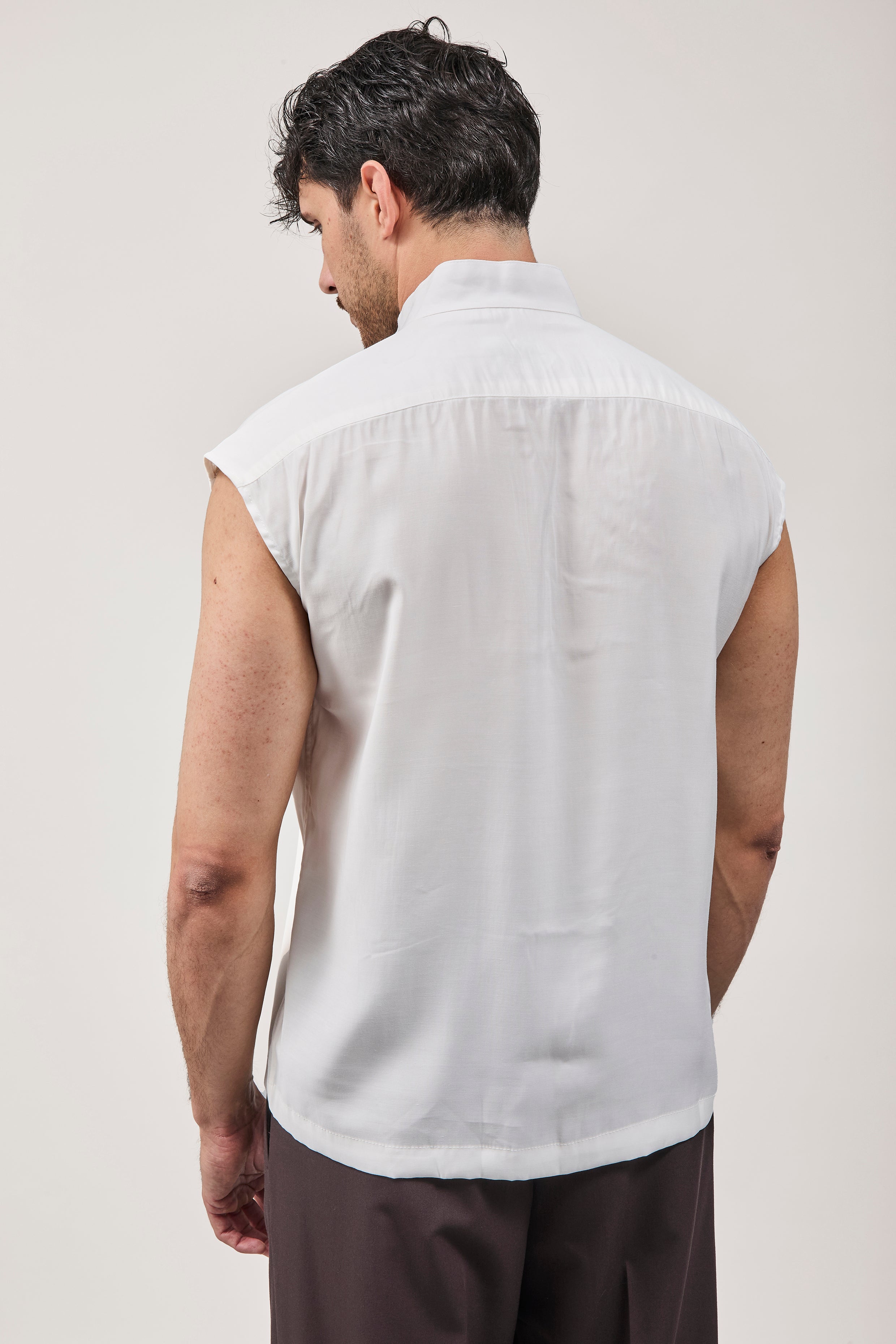 Camicia Over-d Bianca C63