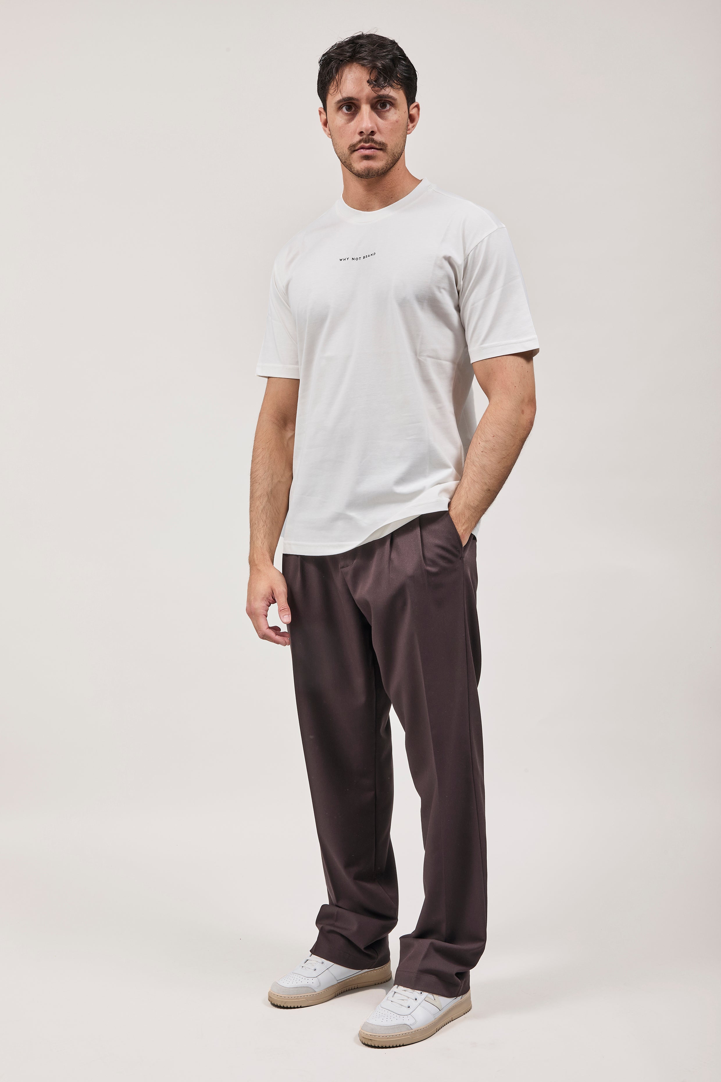 T-shirt Why Not Brand Small logo Panna