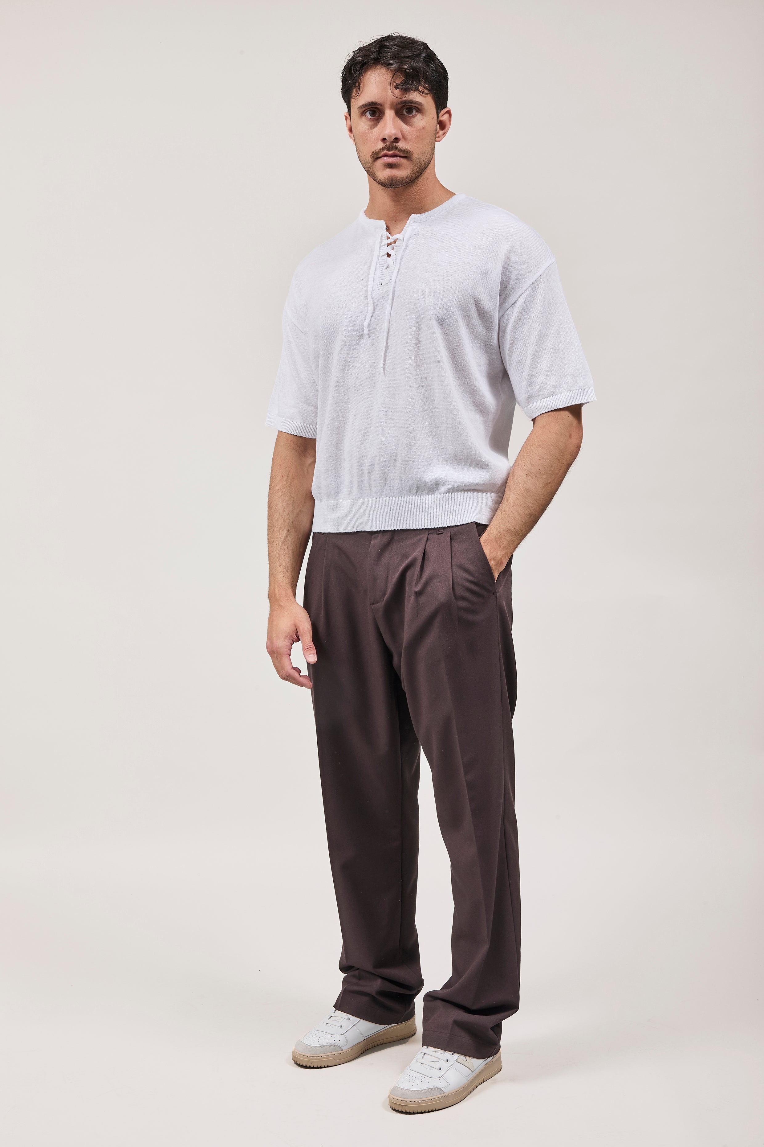Maglia NJB Laccetto Bianca