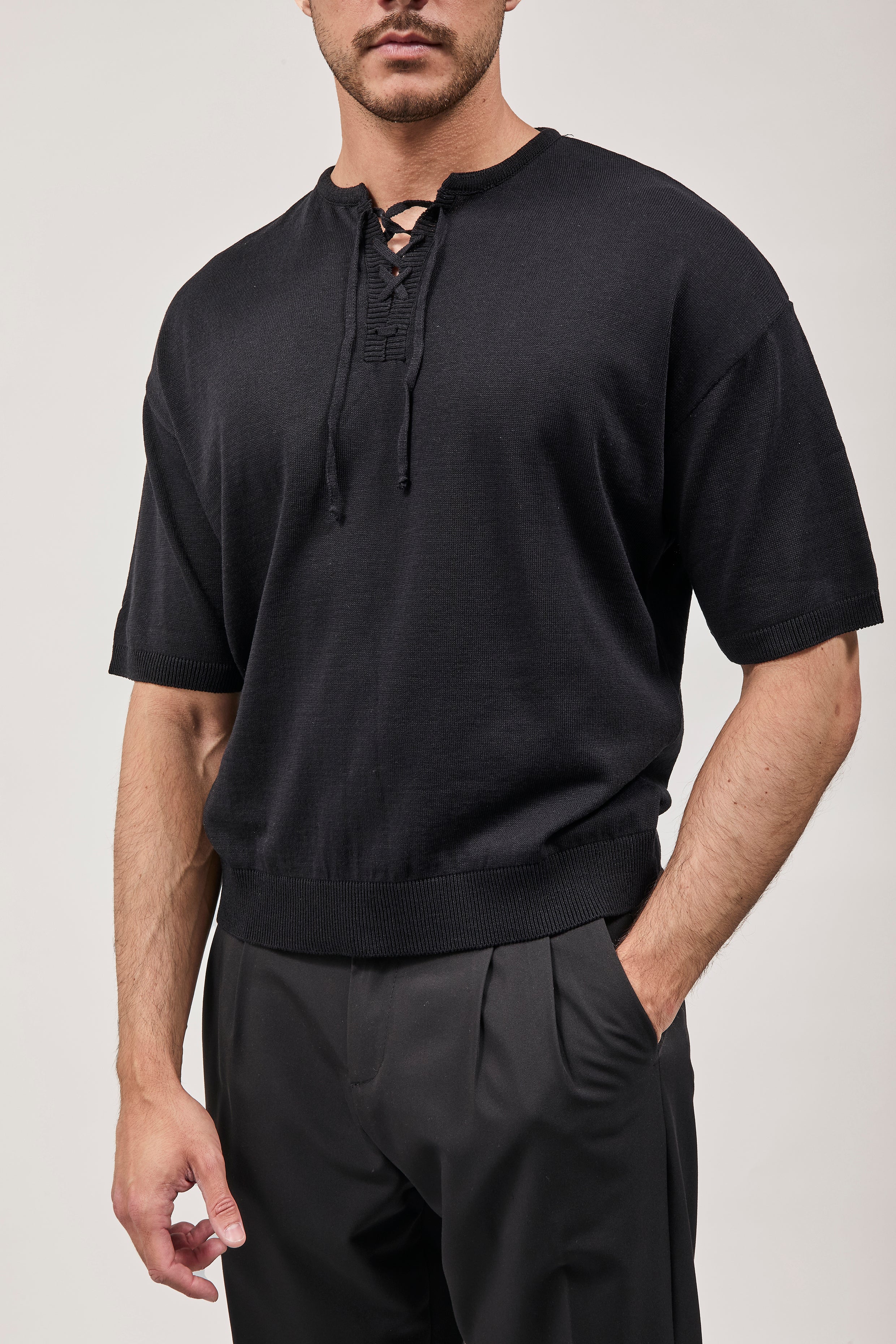 Maglia NJB Laccetto Nera