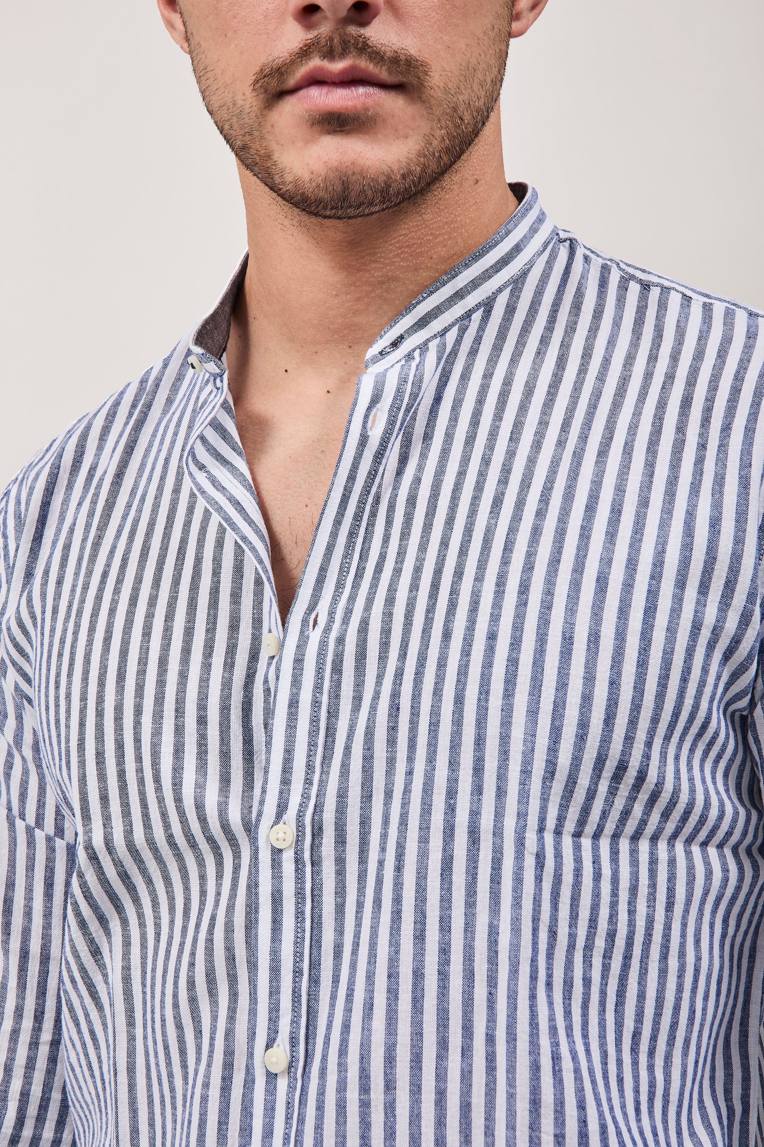Camicia Block Eleven Lincot Blu
