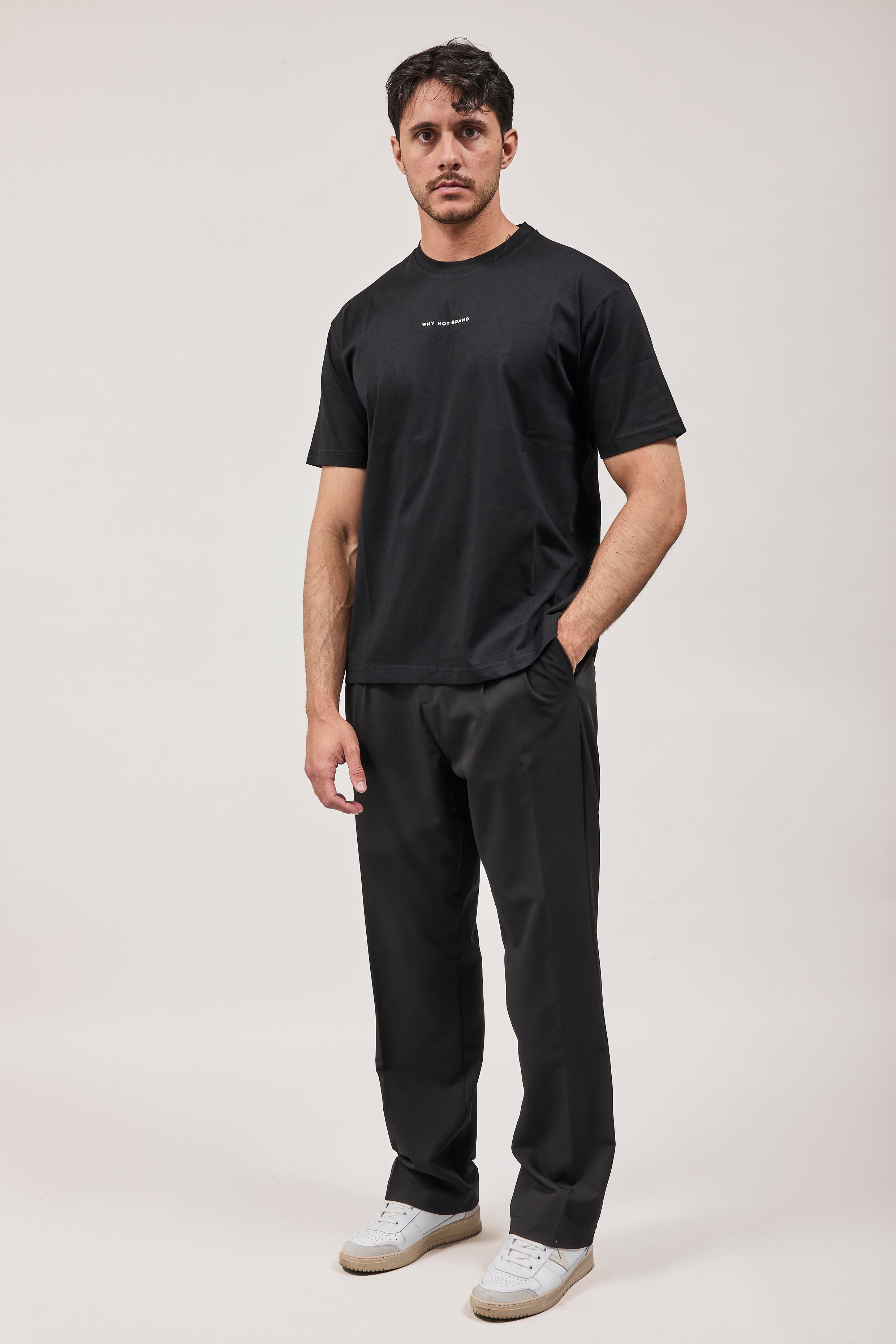 T-shirt Why Not Brand Small logo Nera