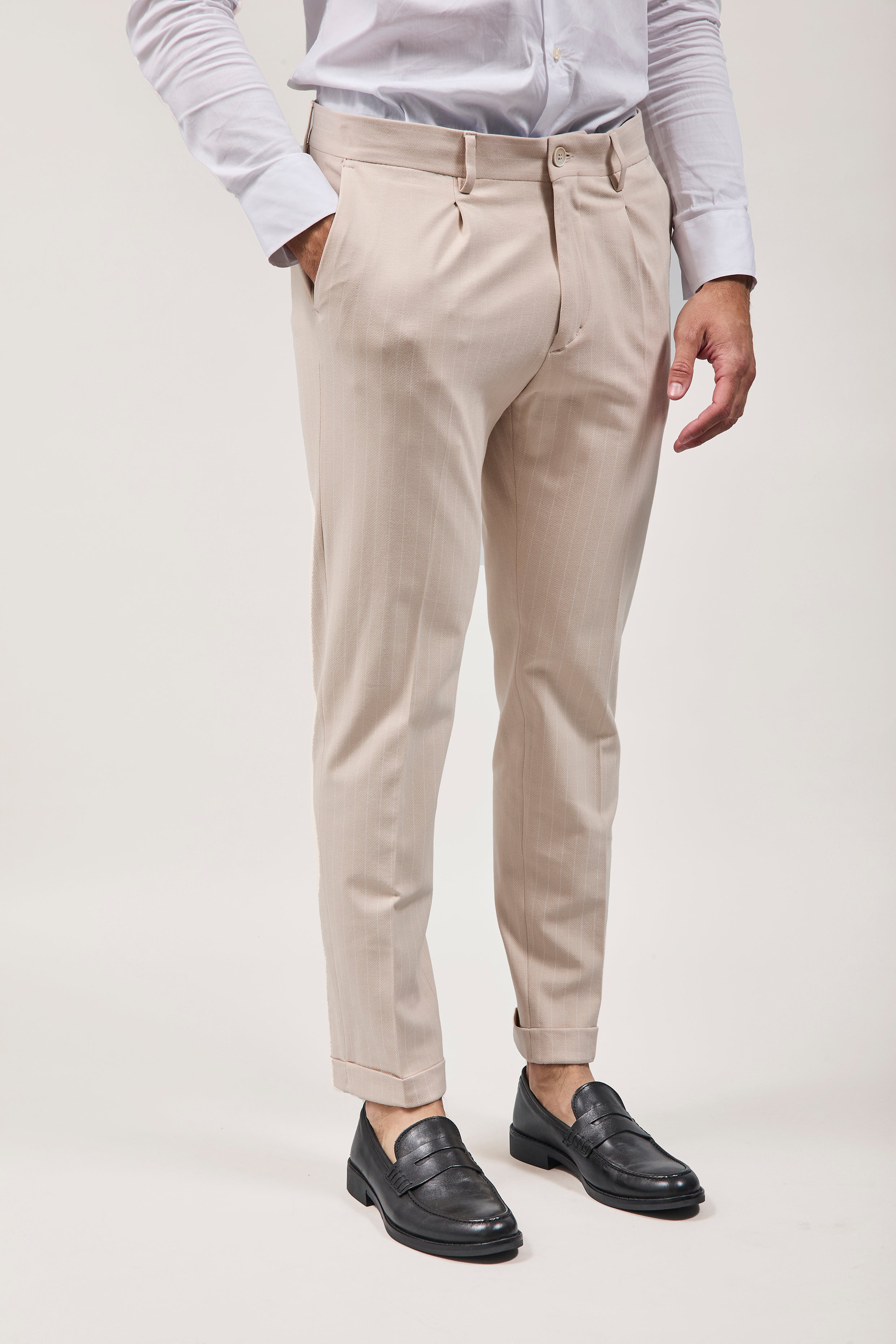 Pantalone Over-d Gessato G55