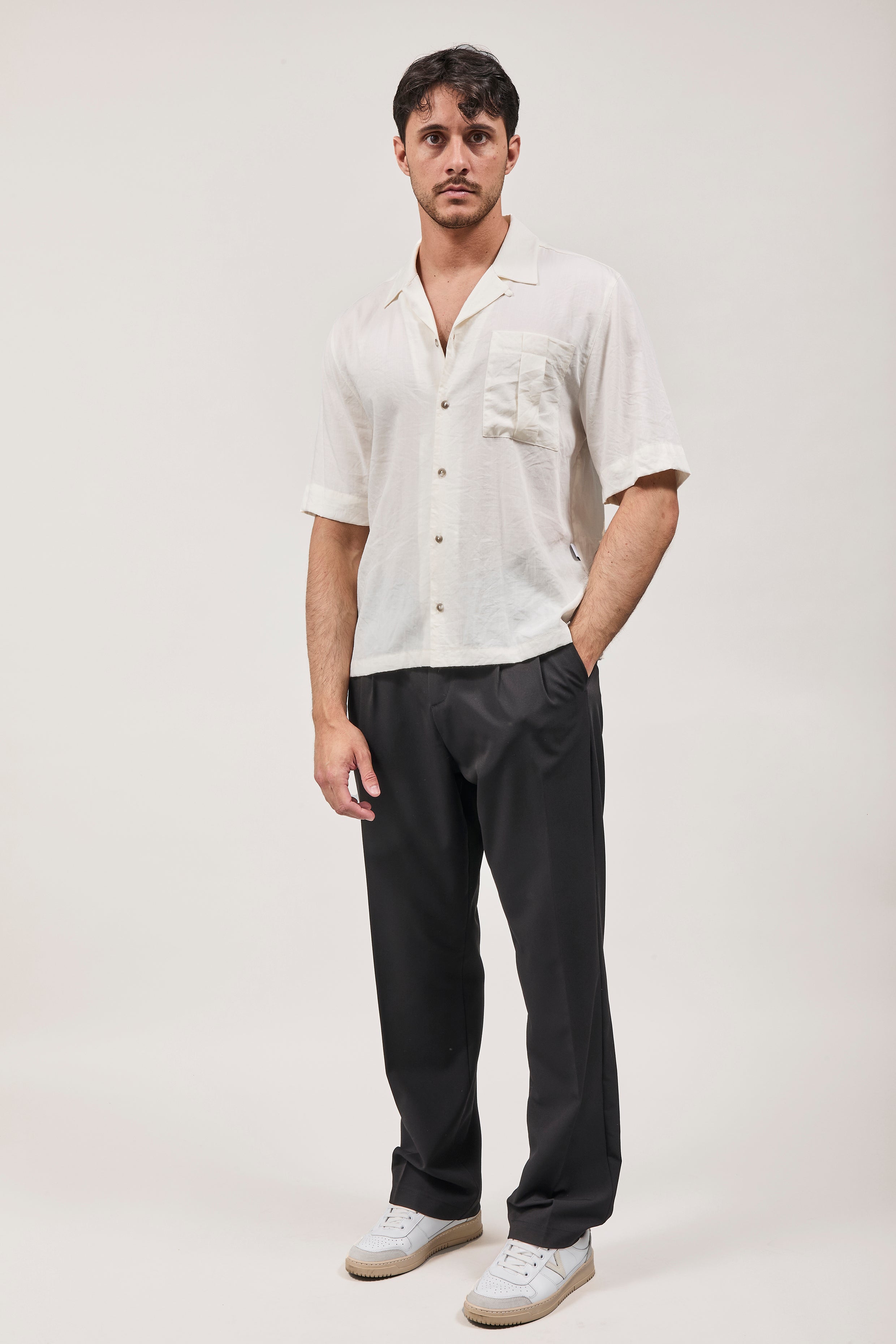 Camicia Alta Tensione Vela Panna