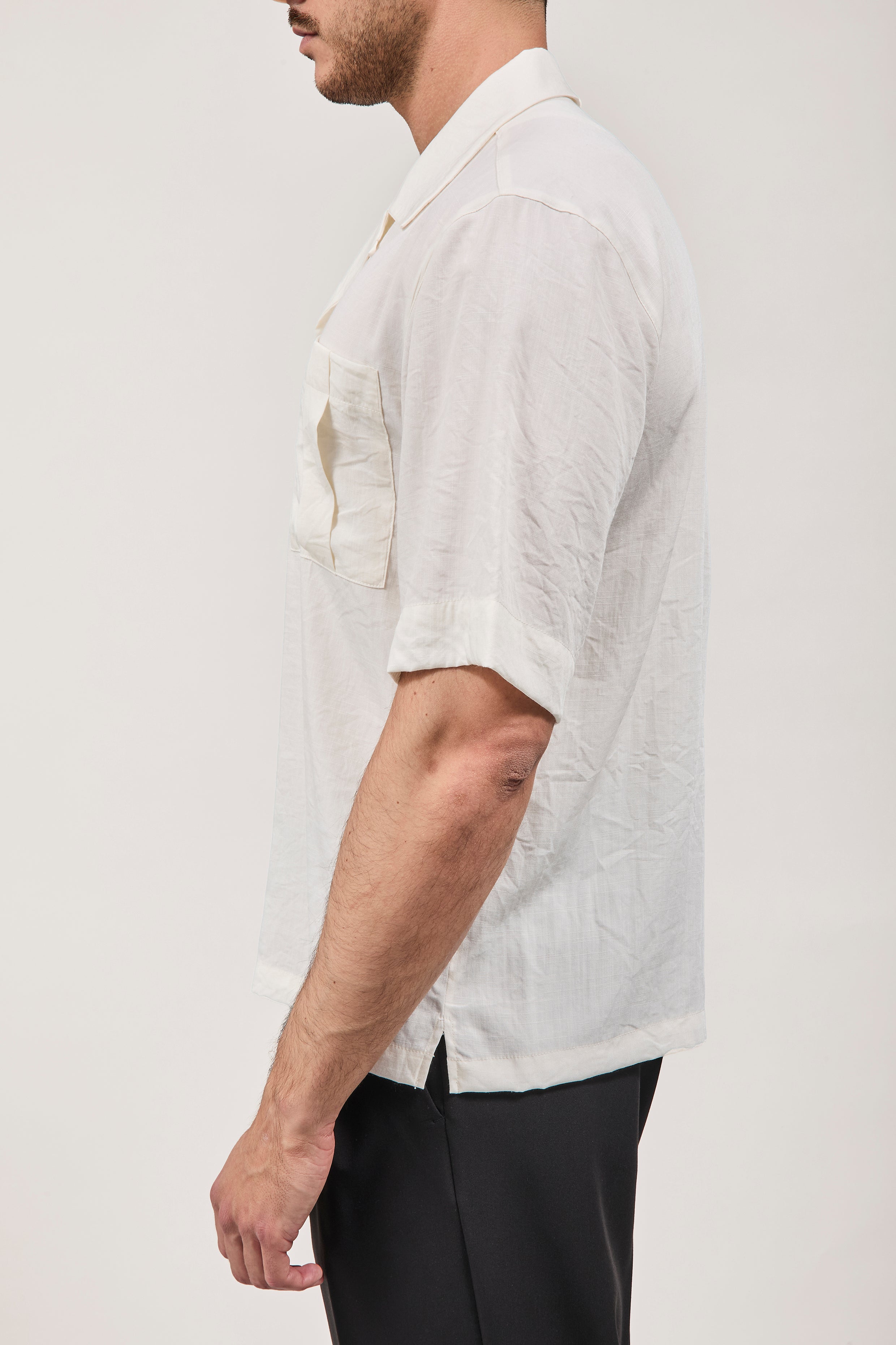 Camicia Alta Tensione Vela Panna