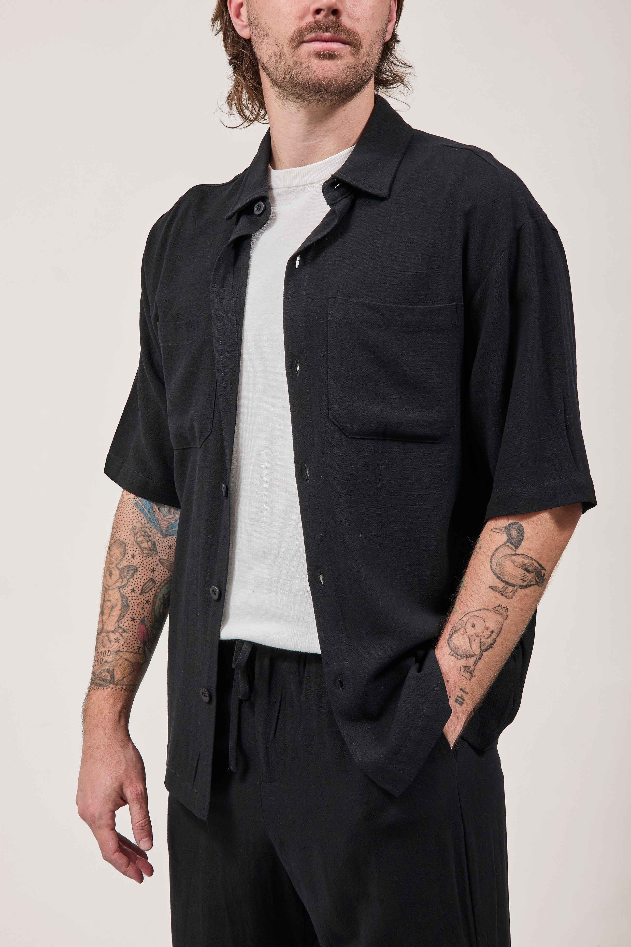 Camicia Imperial Nero Sara