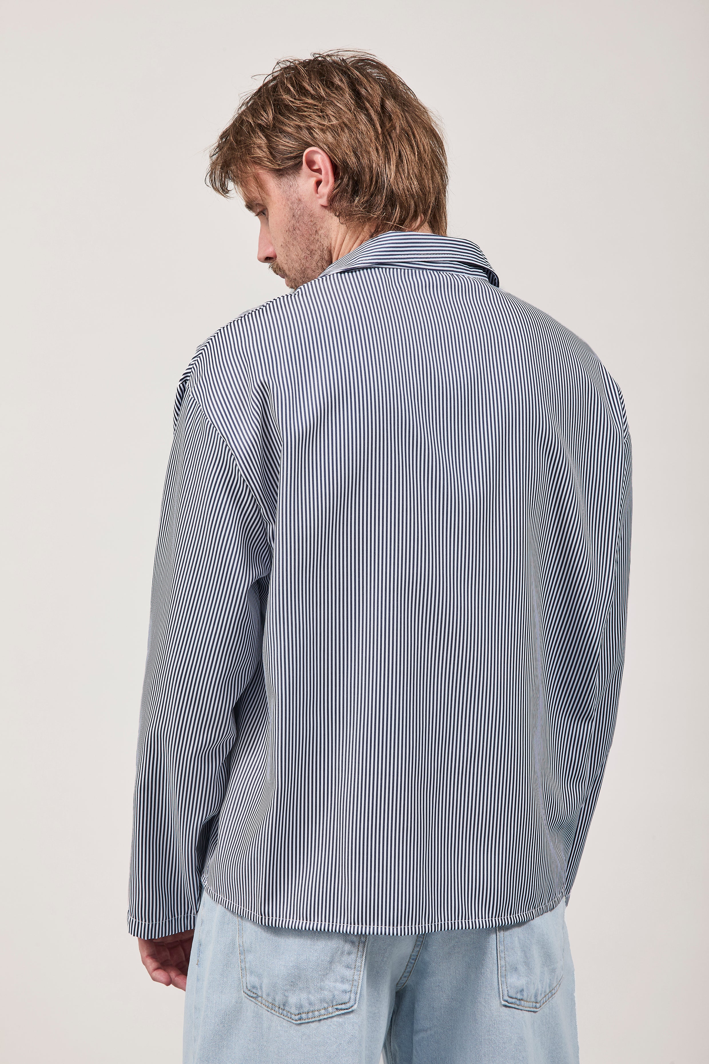 Camicia NJB Righe Manica ampia
