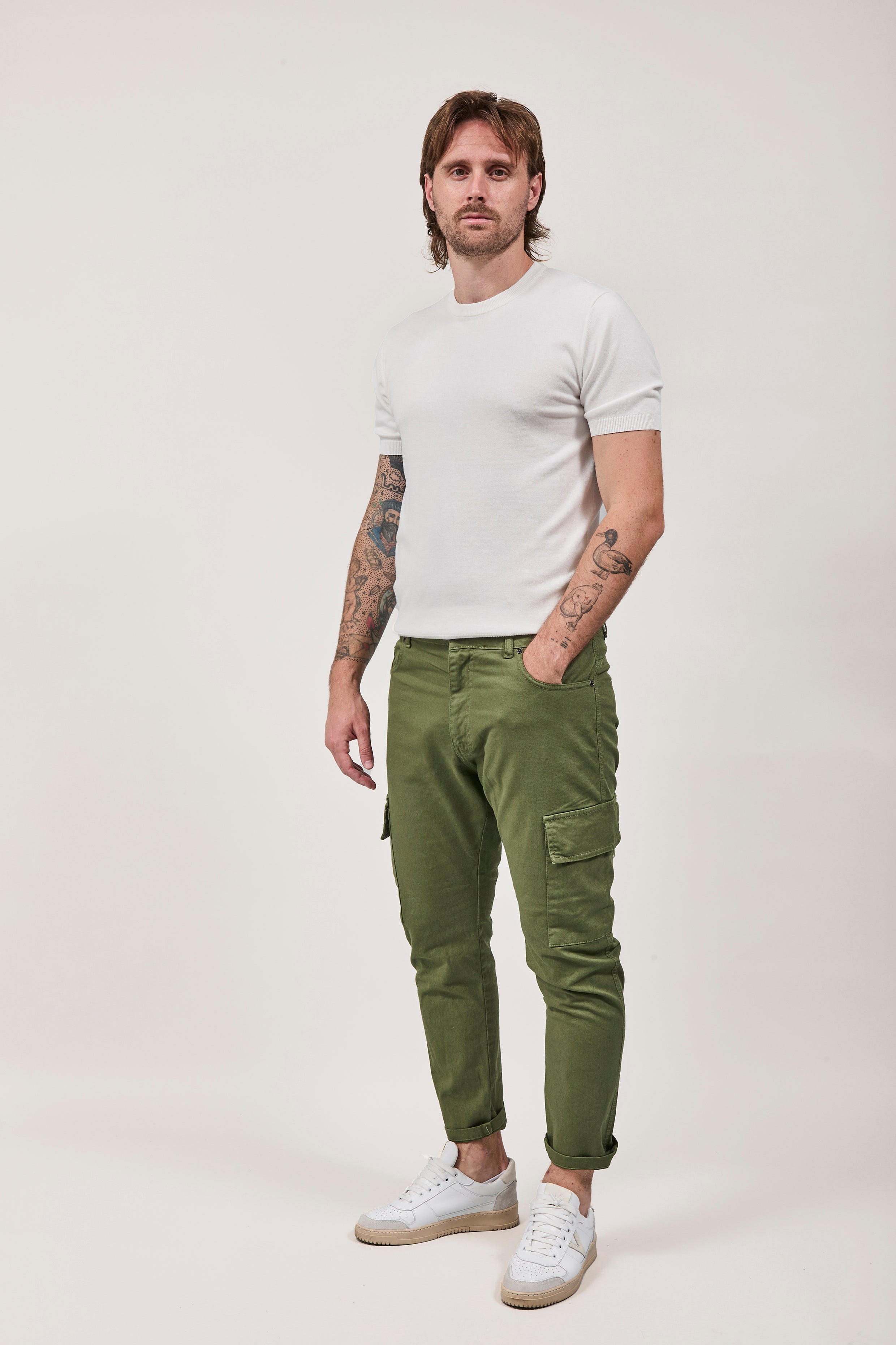 Pantalone Berna Bull Tasconato Militare
