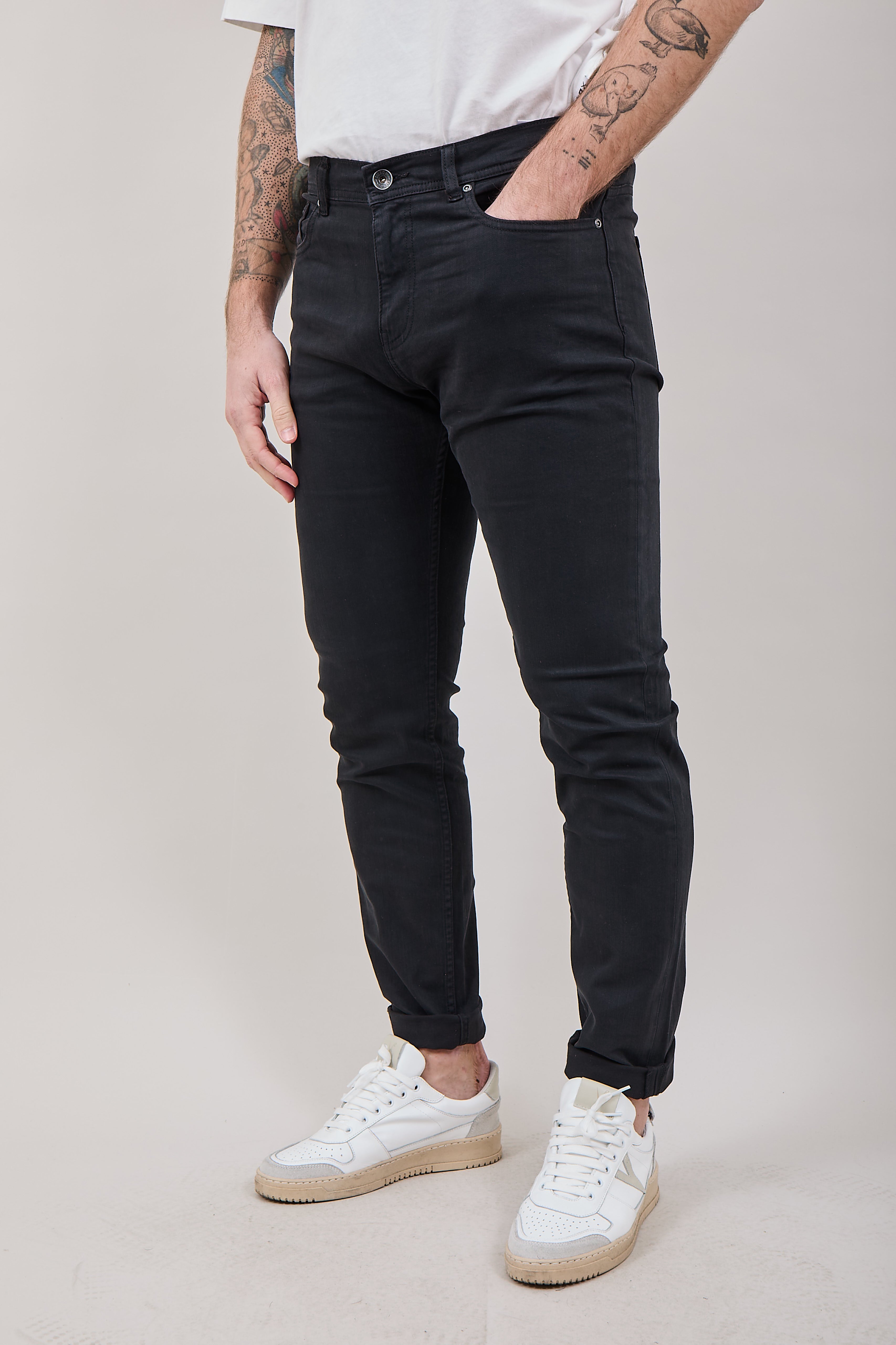 Jeans Over-d Nero P13